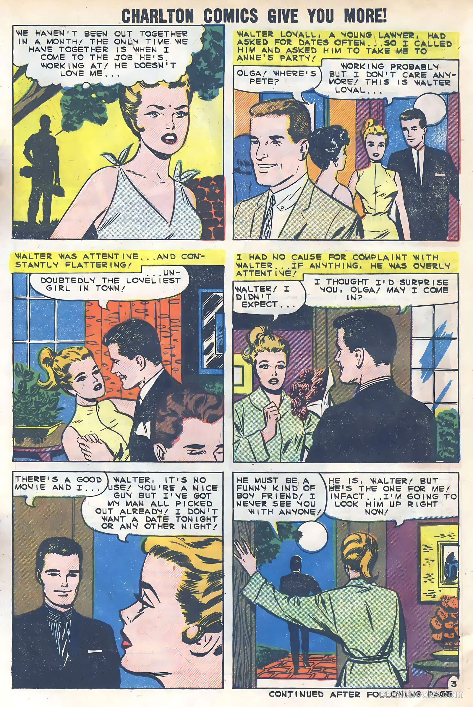 First Kiss #14 (1960) — page 21 of 36