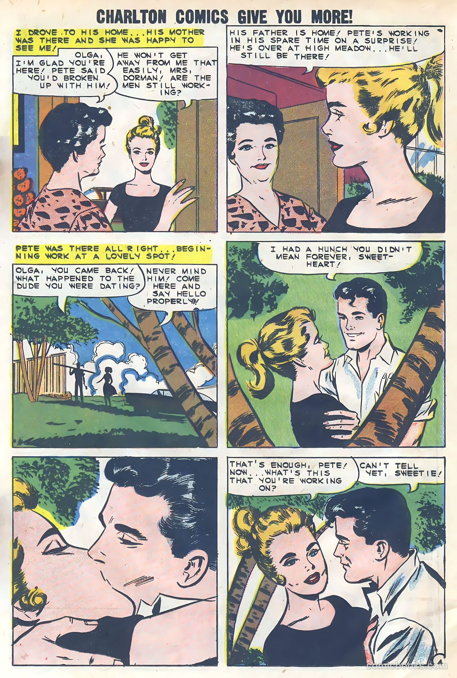 First Kiss #14 (1960) — page 23 of 36