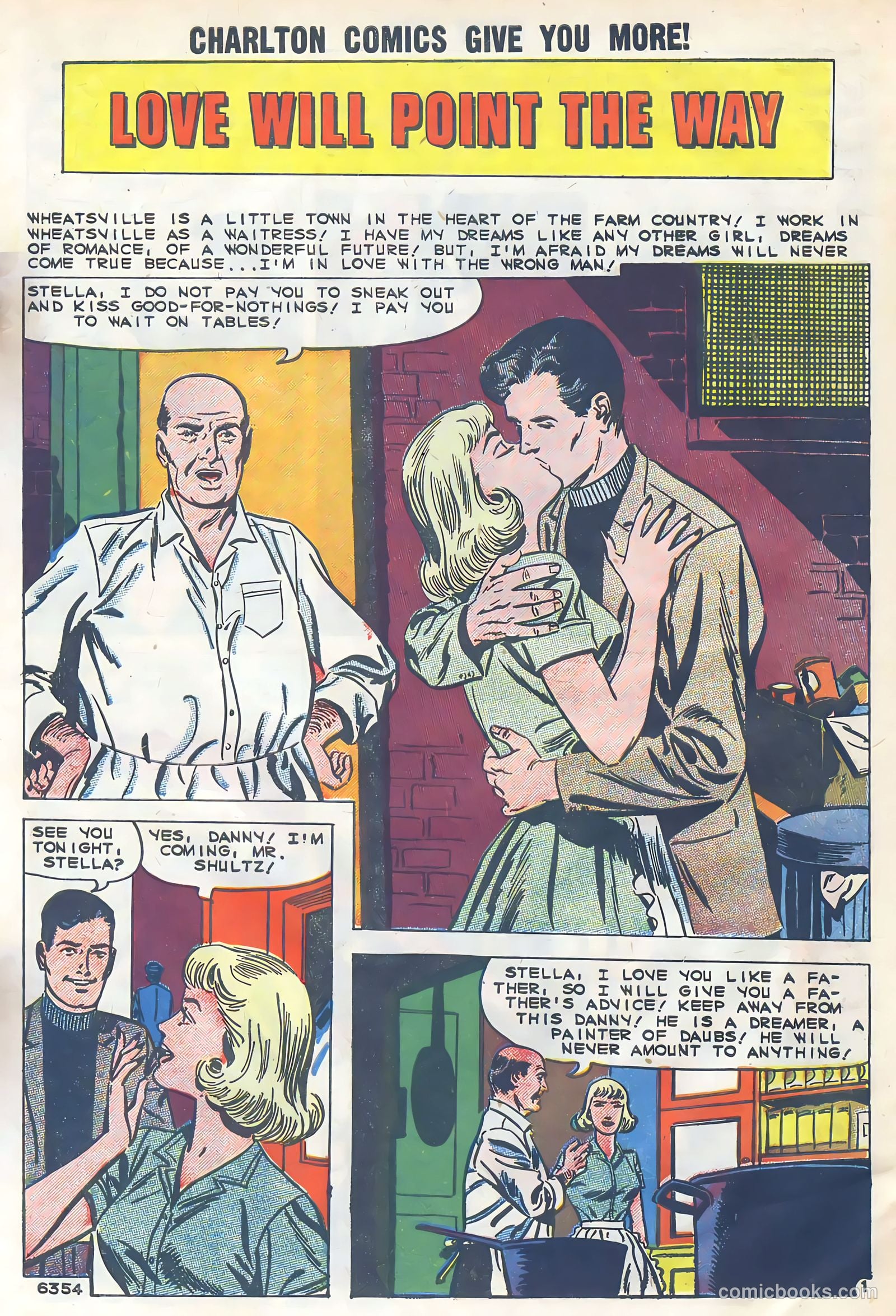 First Kiss #14 (1960) — page 27 of 36
