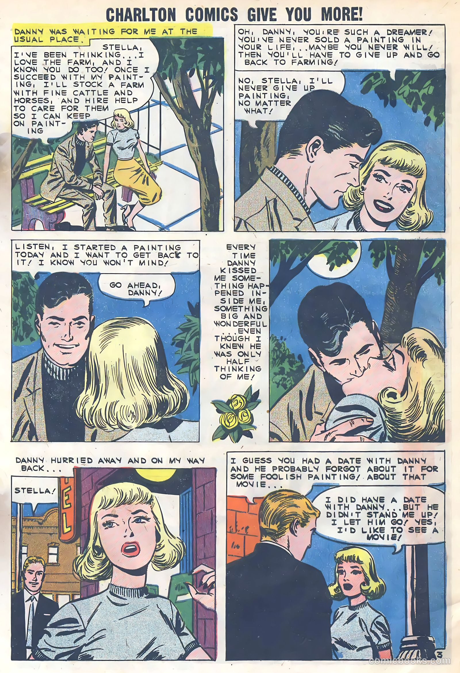 First Kiss #14 (1960) — page 29 of 36