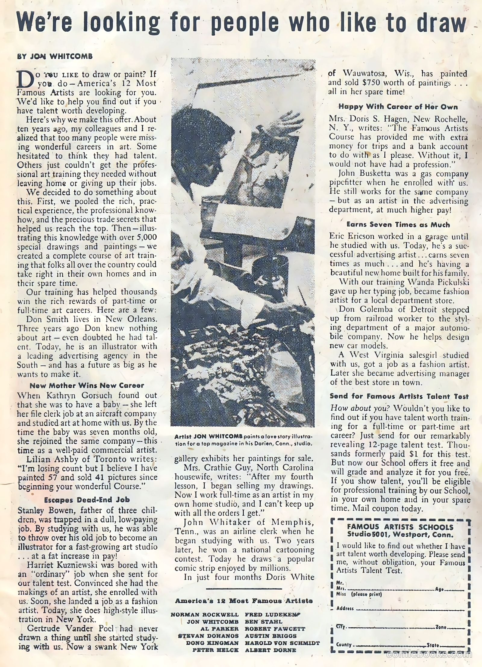 First Kiss #14 (1960) — page 34 of 36