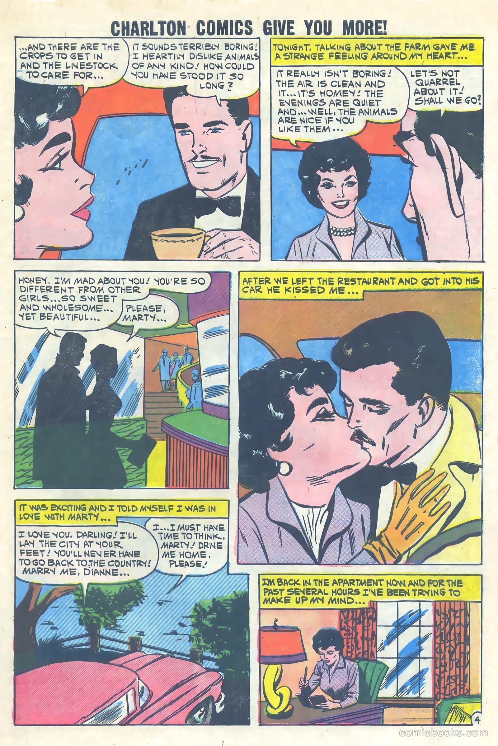 First Kiss #16 (1960) — page 7 of 36