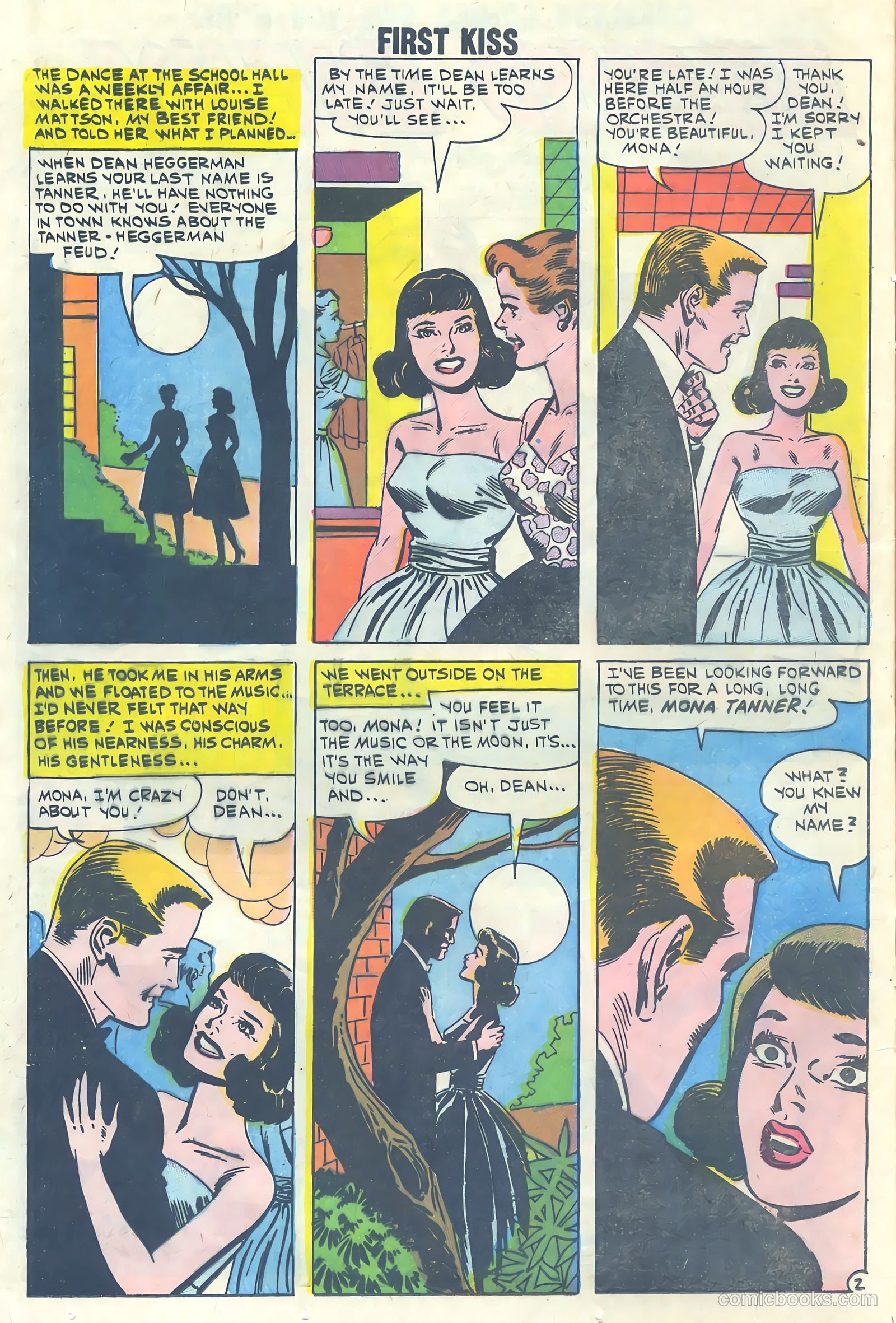 First Kiss #16 (1960) — page 12 of 36
