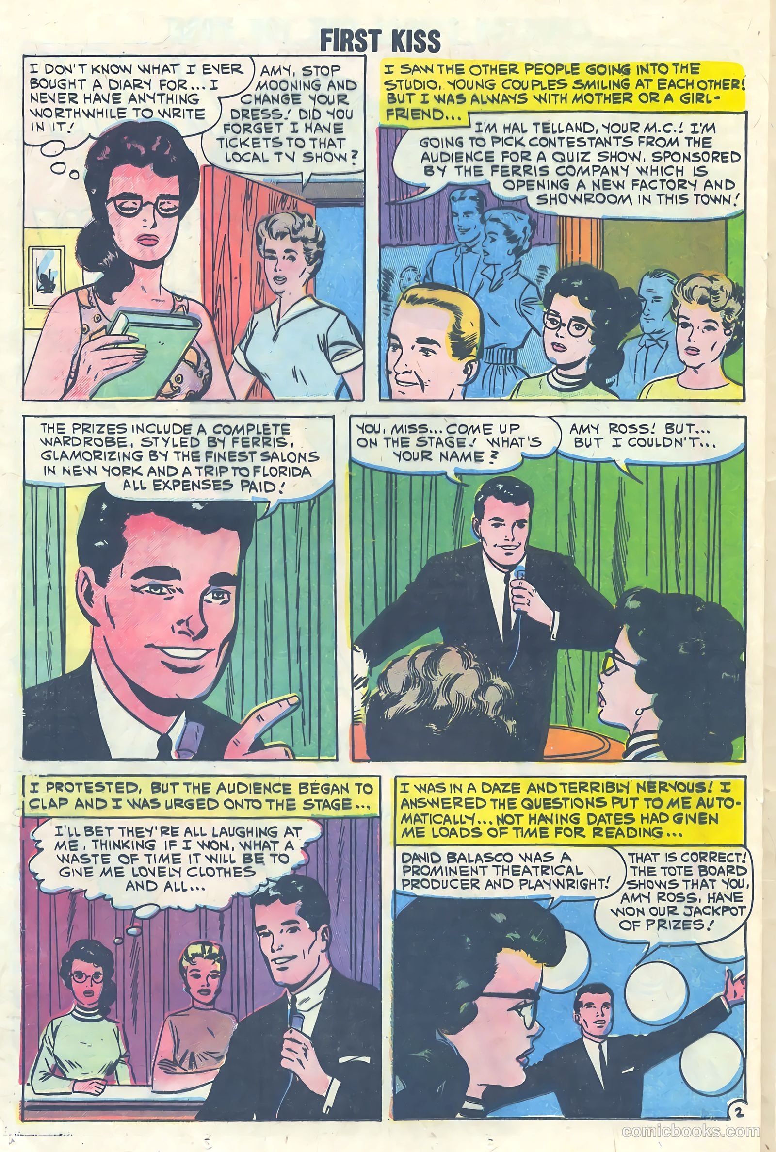 First Kiss #16 (1960) — page 24 of 36