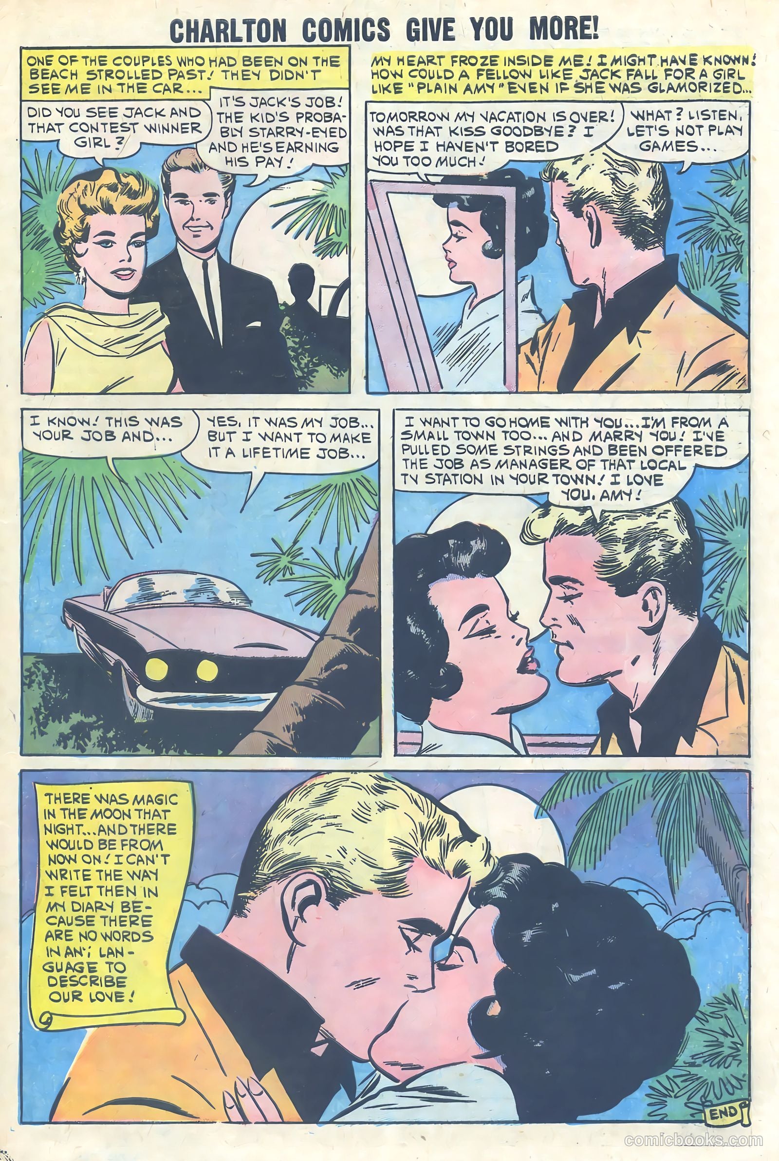 First Kiss #16 (1960) — page 27 of 36