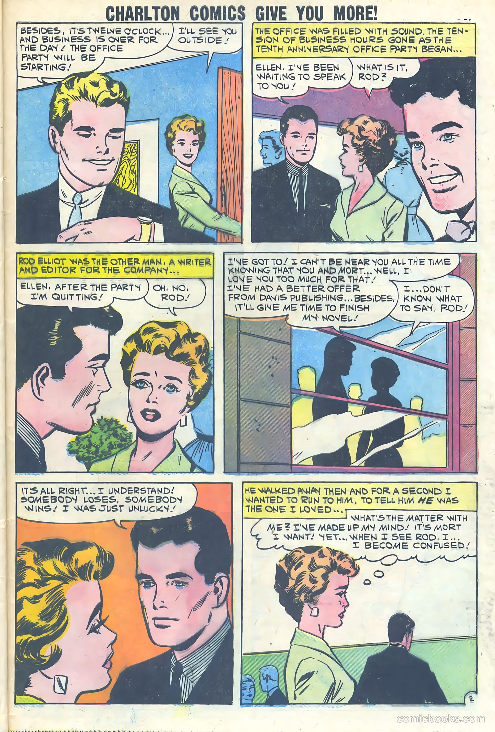 First Kiss #16 (1960) — page 29 of 36