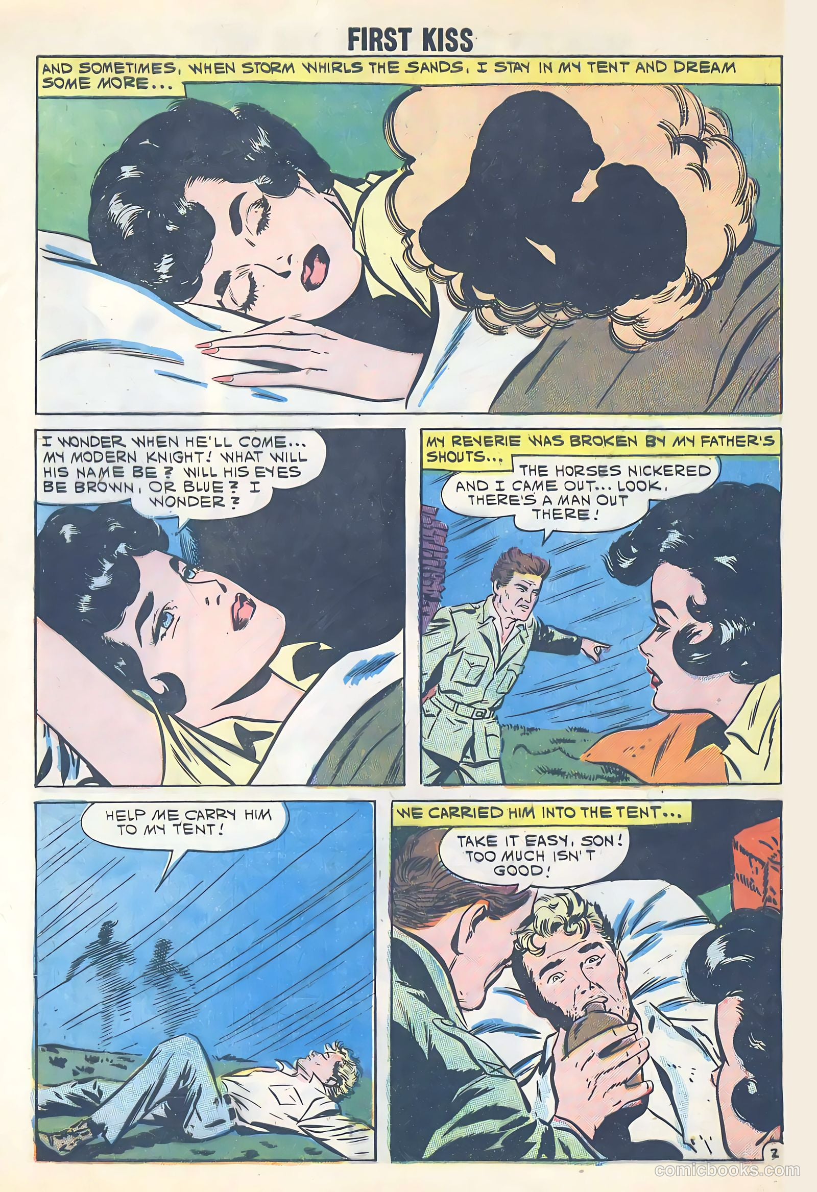 First Kiss #17 (1960) — page 4 of 36