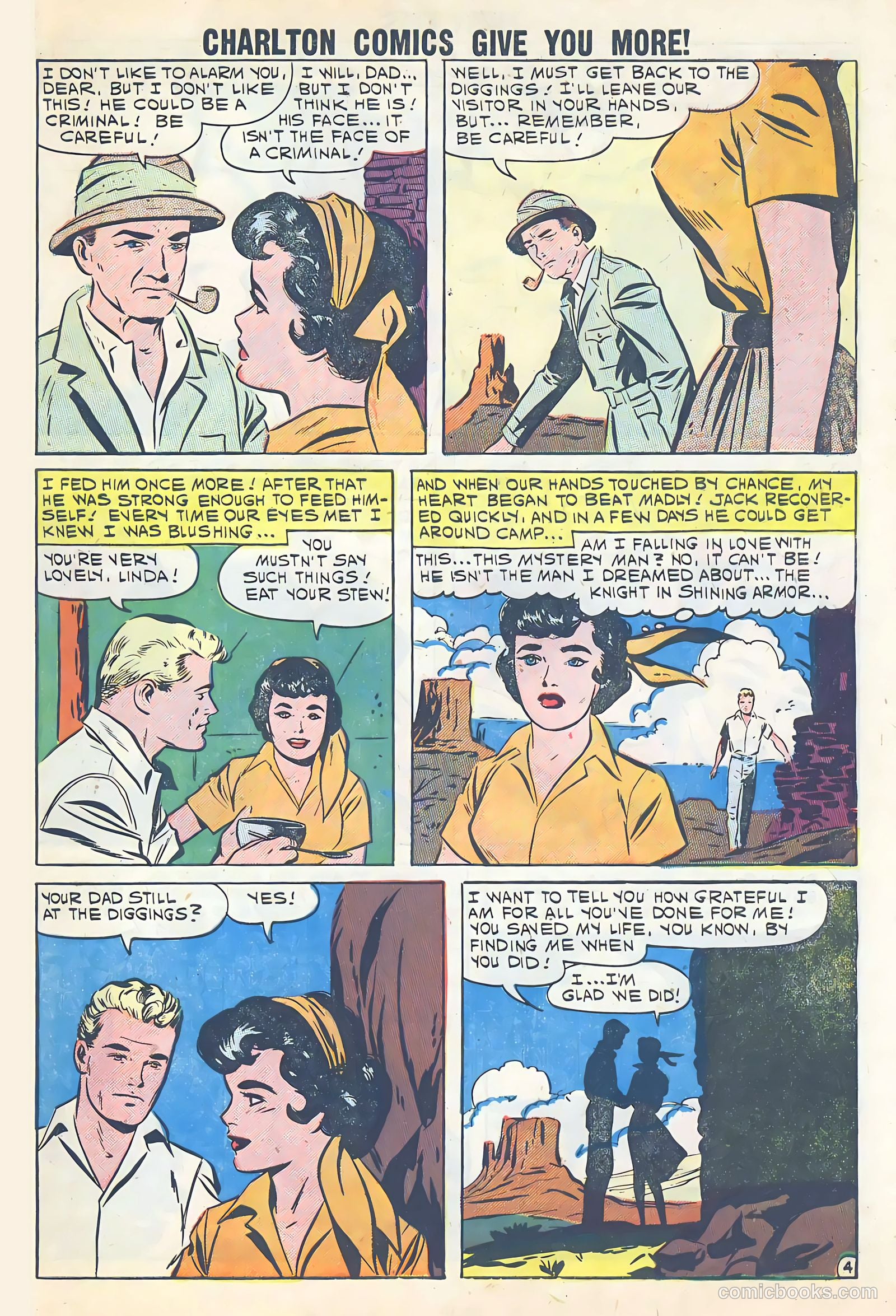 First Kiss #17 (1960) — page 7 of 36