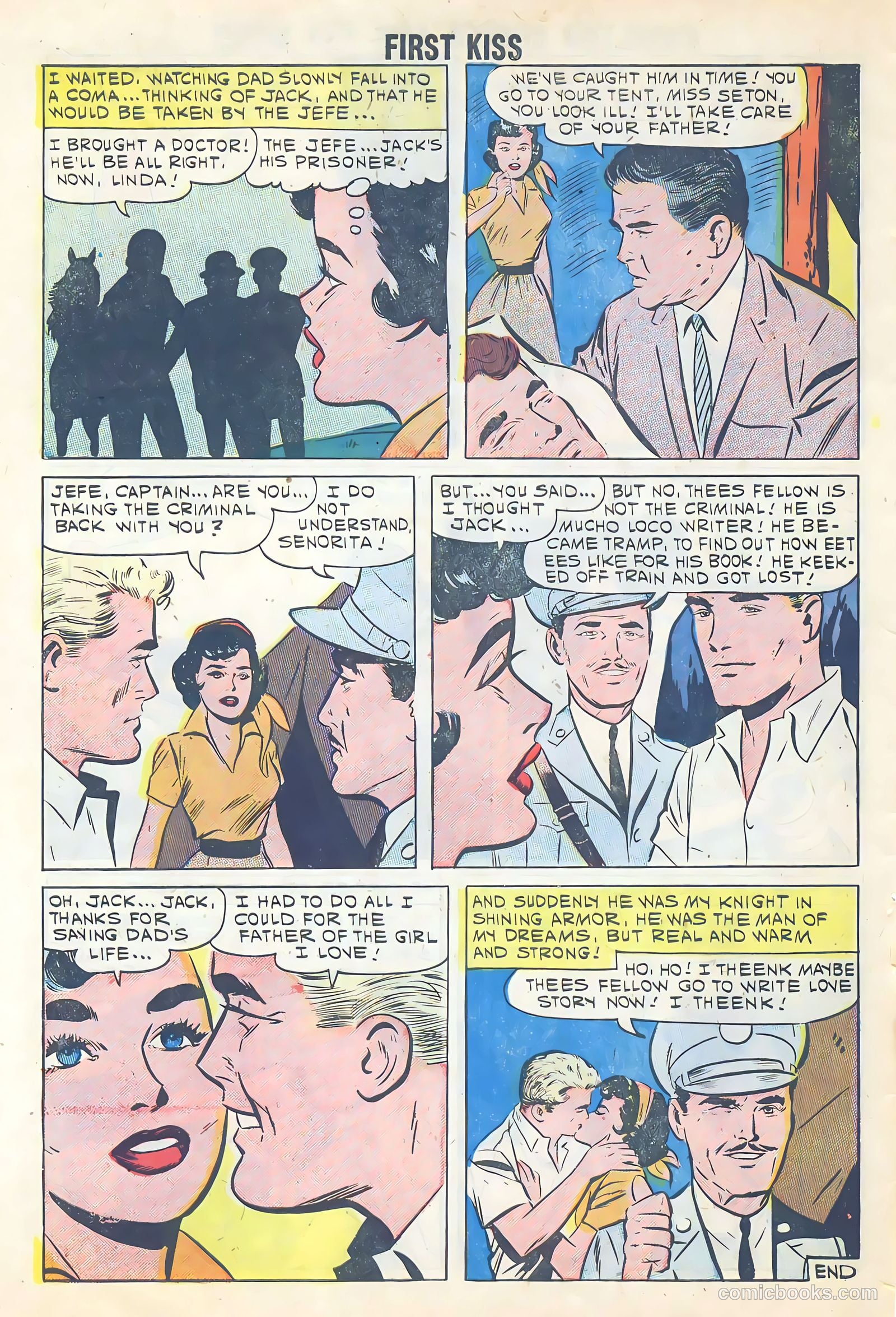 First Kiss #17 (1960) — page 10 of 36