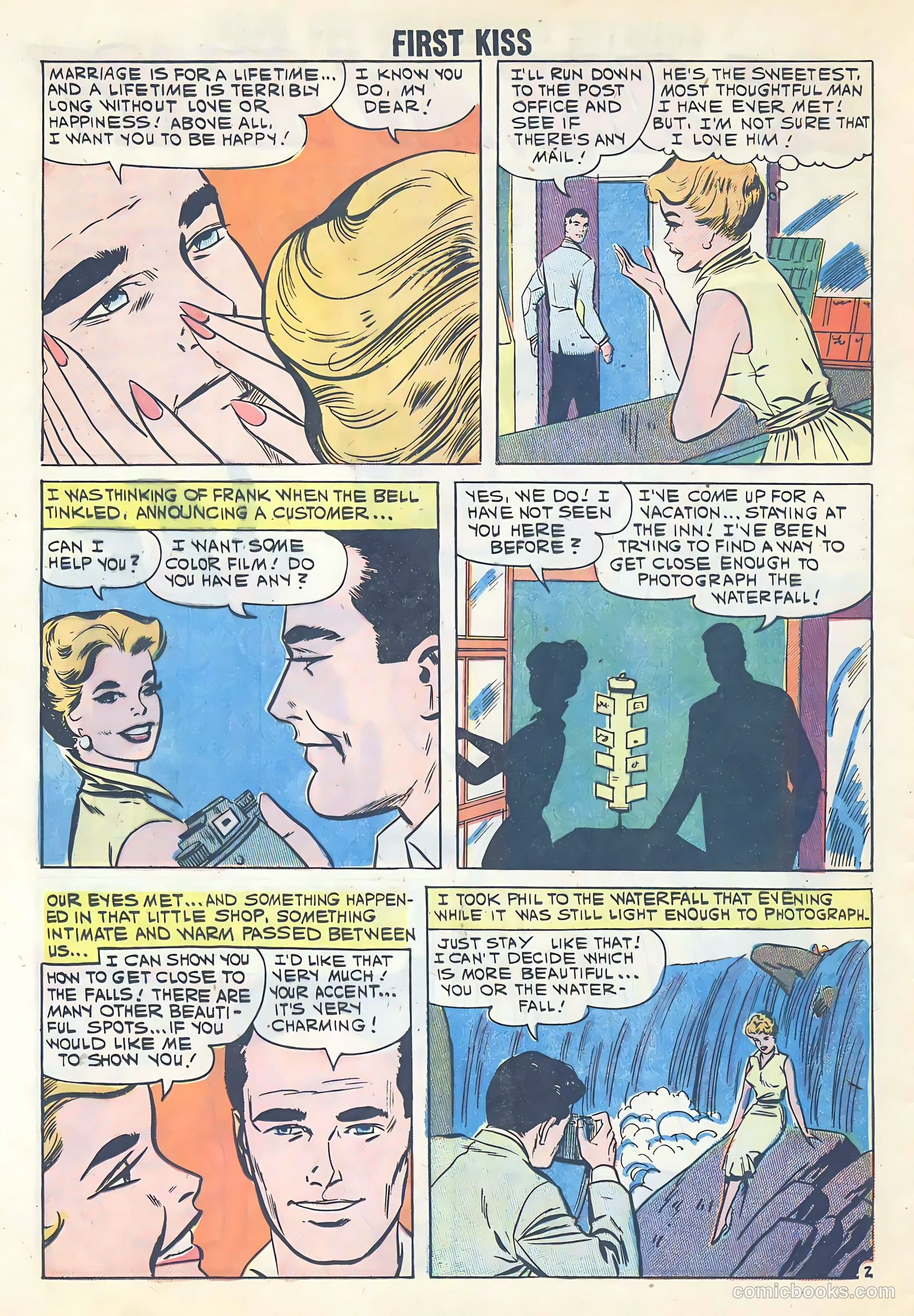 First Kiss #17 (1960) — page 12 of 36