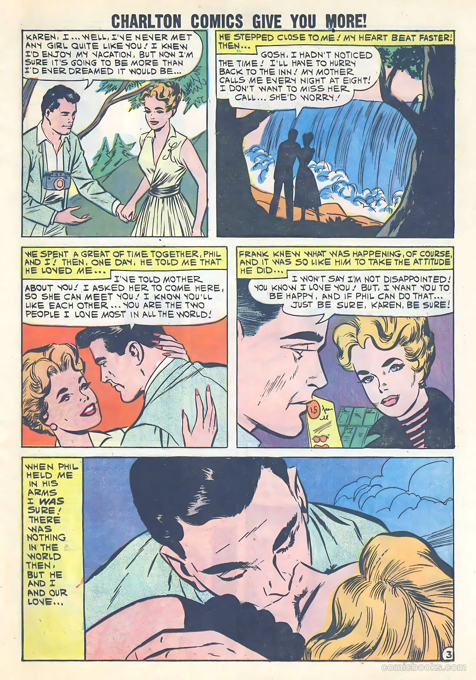 First Kiss #17 (1960) — page 13 of 36