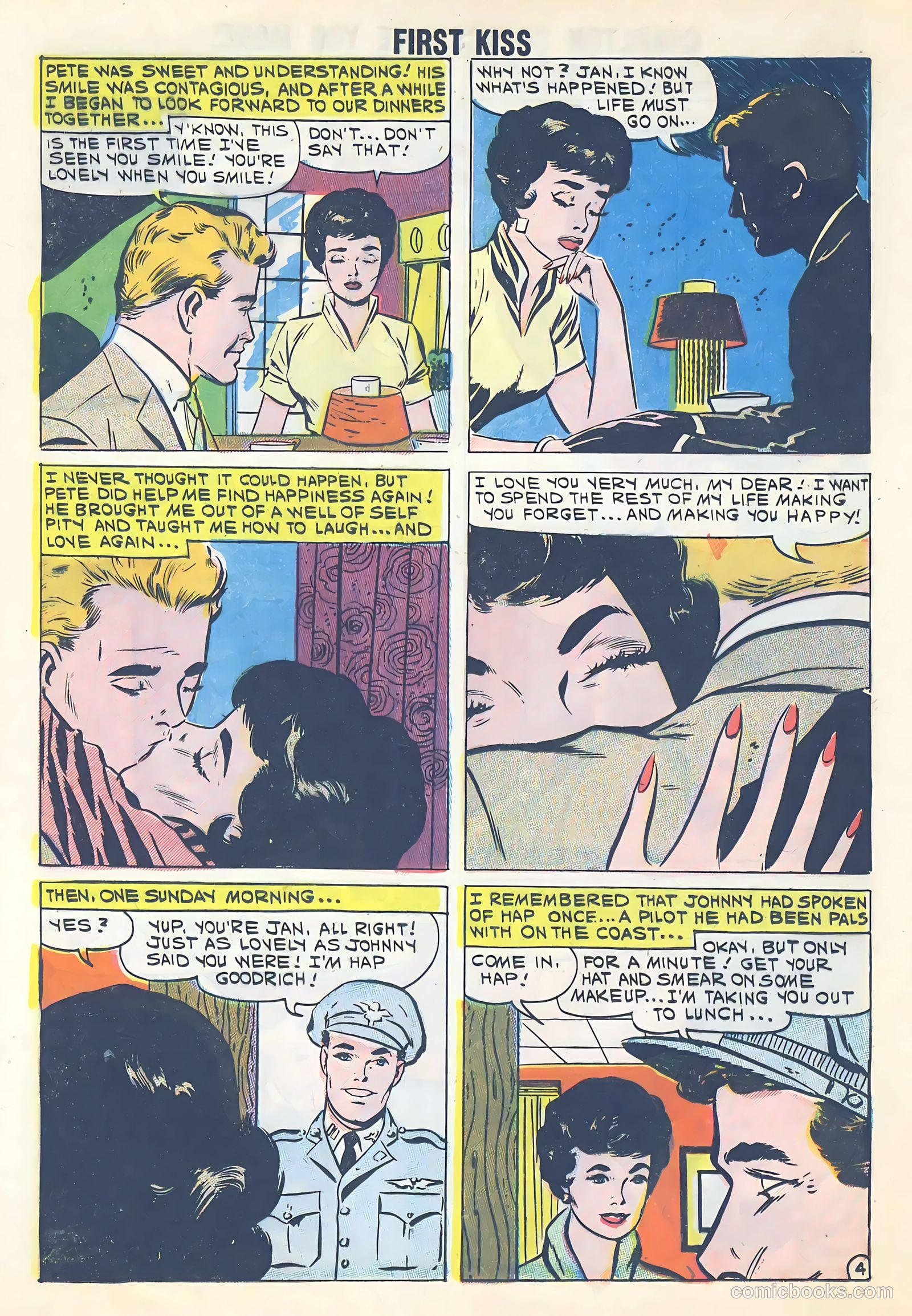 First Kiss #17 (1960) — page 20 of 36