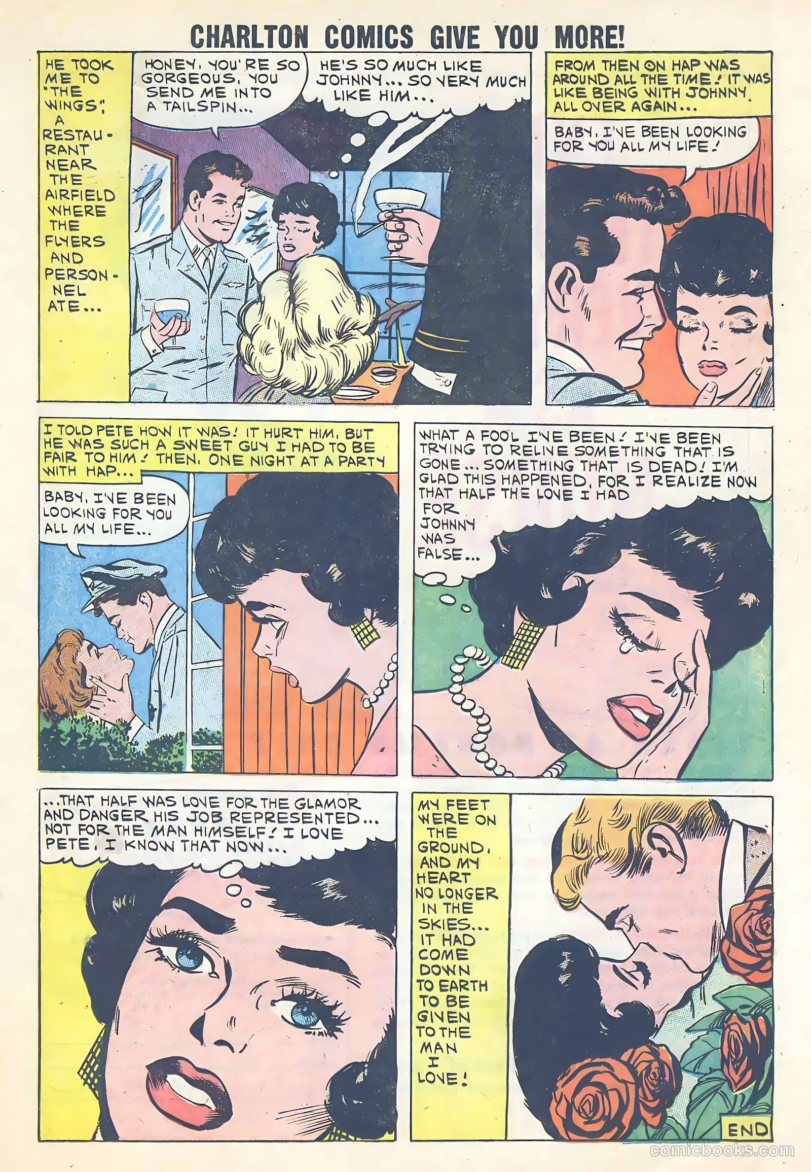 First Kiss #17 (1960) — page 21 of 36