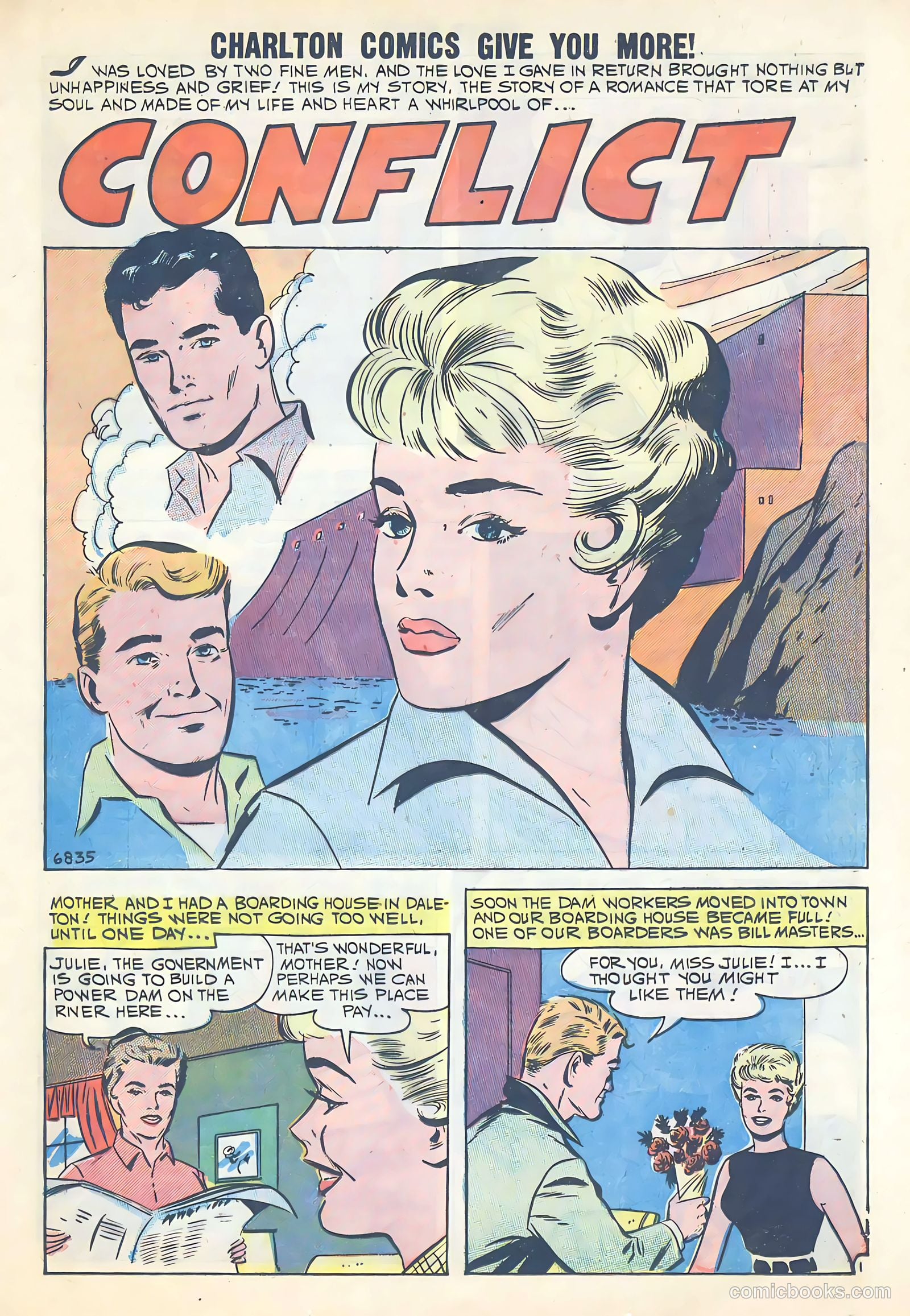 First Kiss #17 (1960) — page 25 of 36