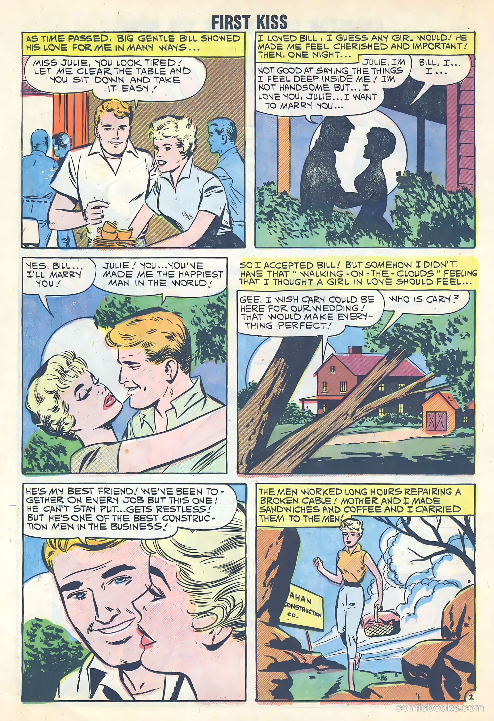 First Kiss #17 (1960) — page 26 of 36