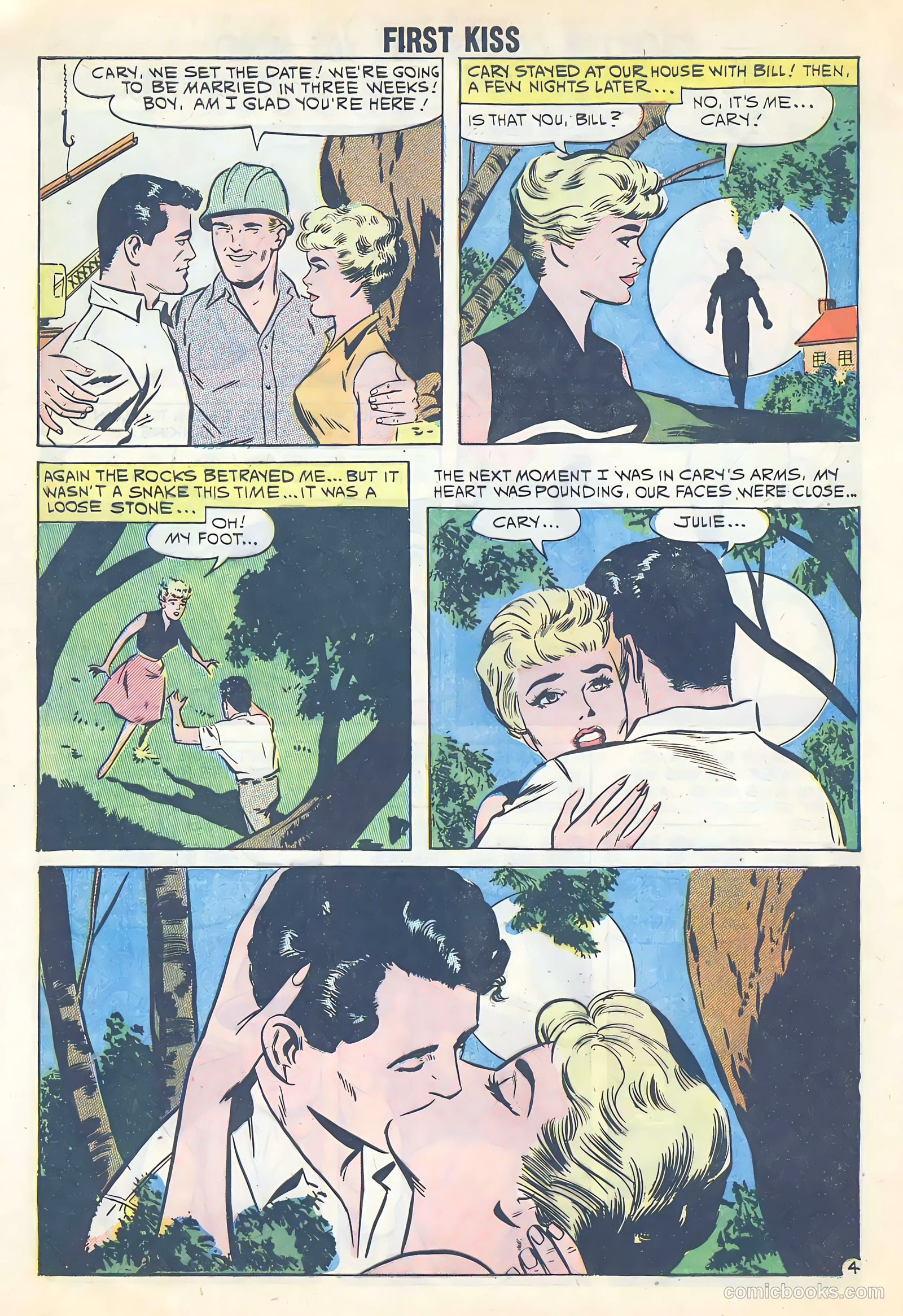 First Kiss #17 (1960) — page 28 of 36