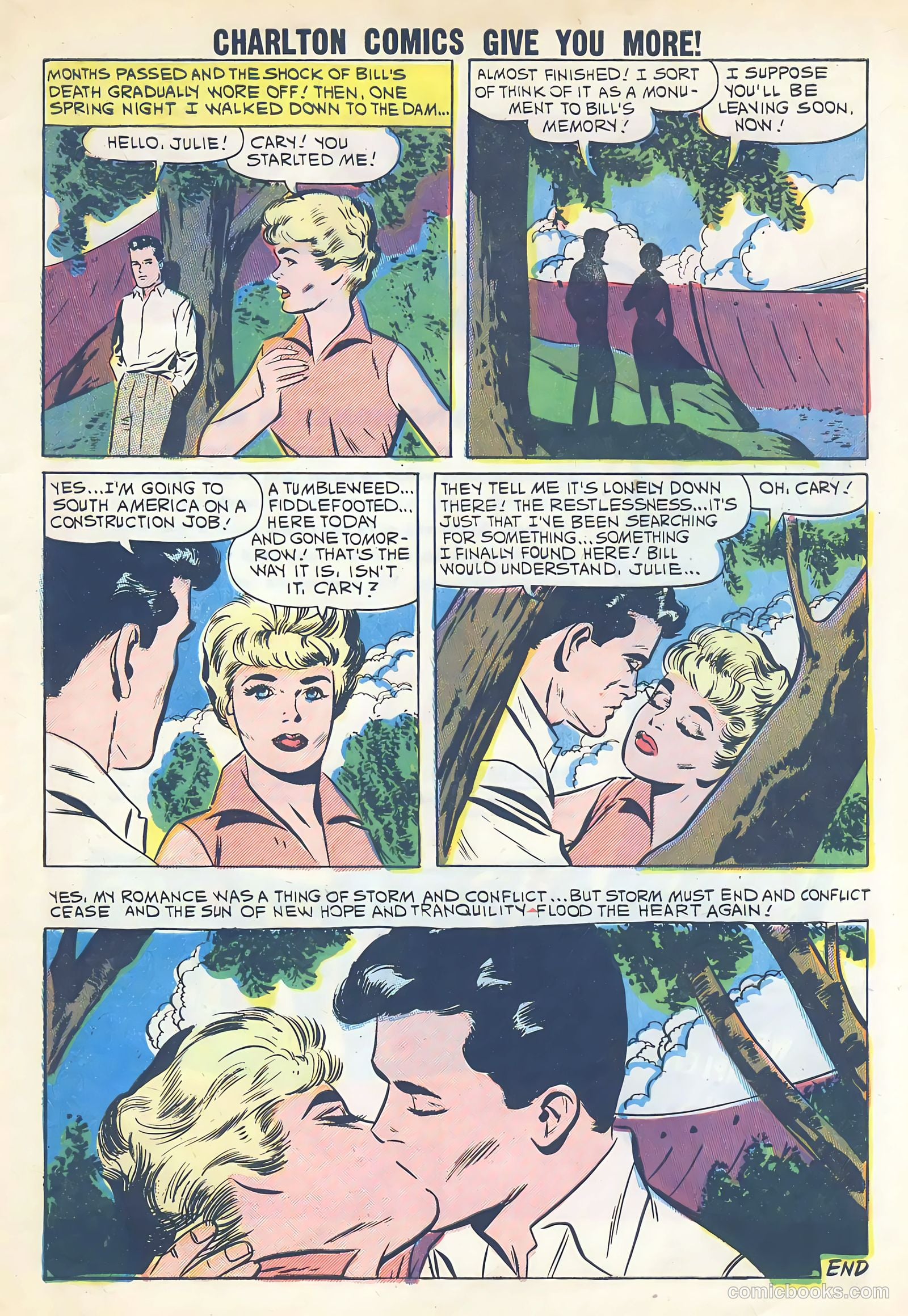 First Kiss #17 (1960) — page 33 of 36
