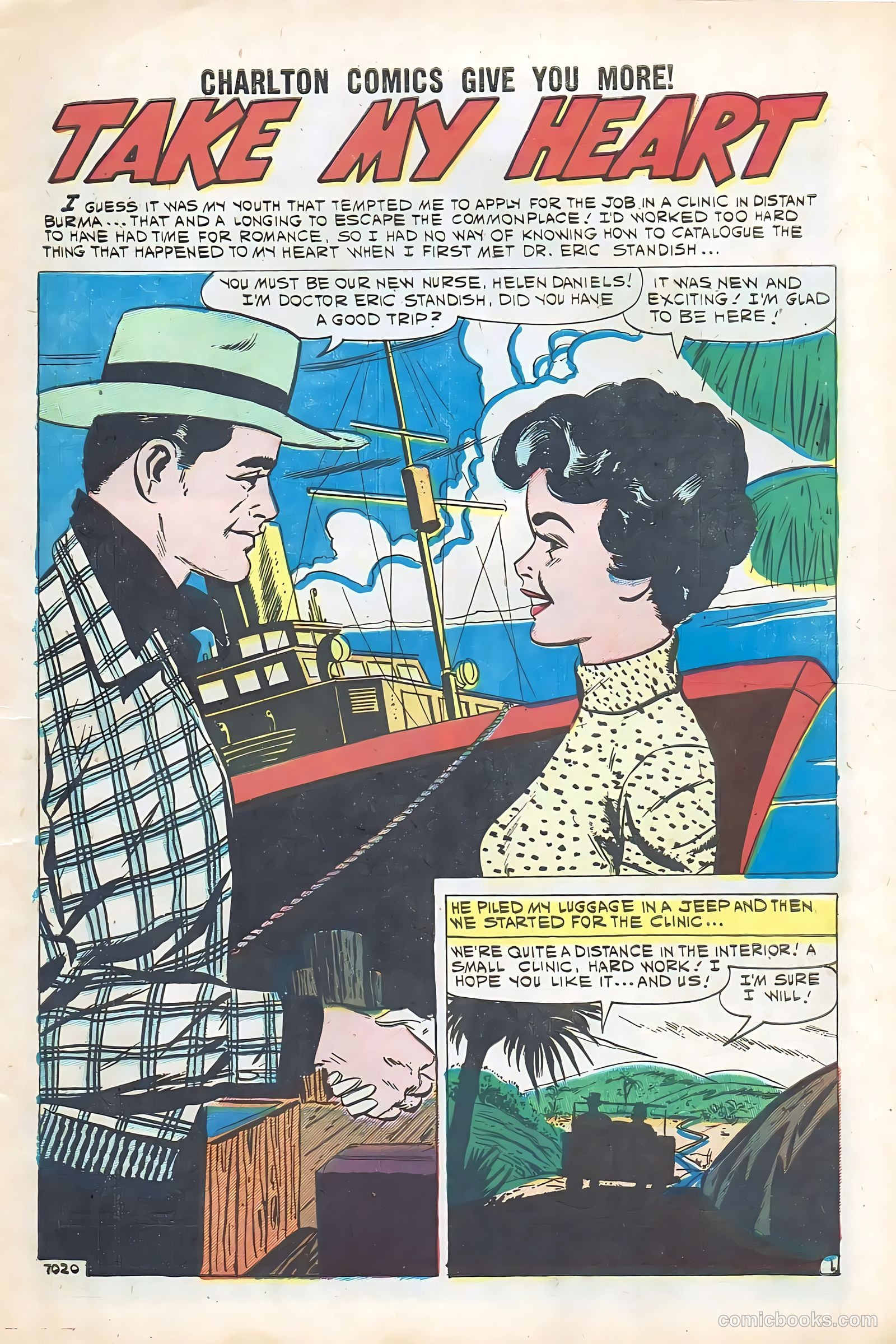 First Kiss #18 (1960) — page 3 of 36