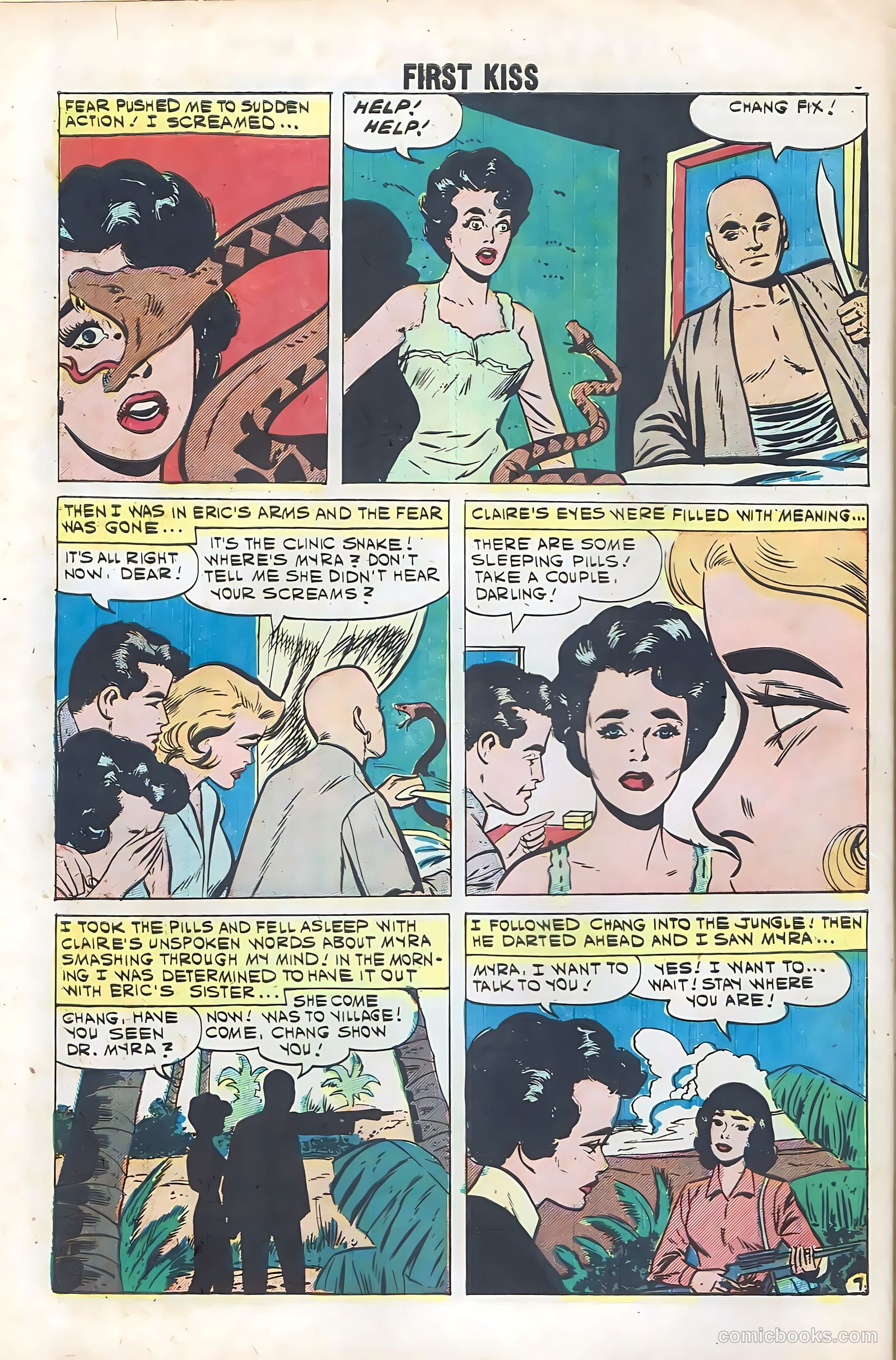 First Kiss #18 (1960) — page 10 of 36