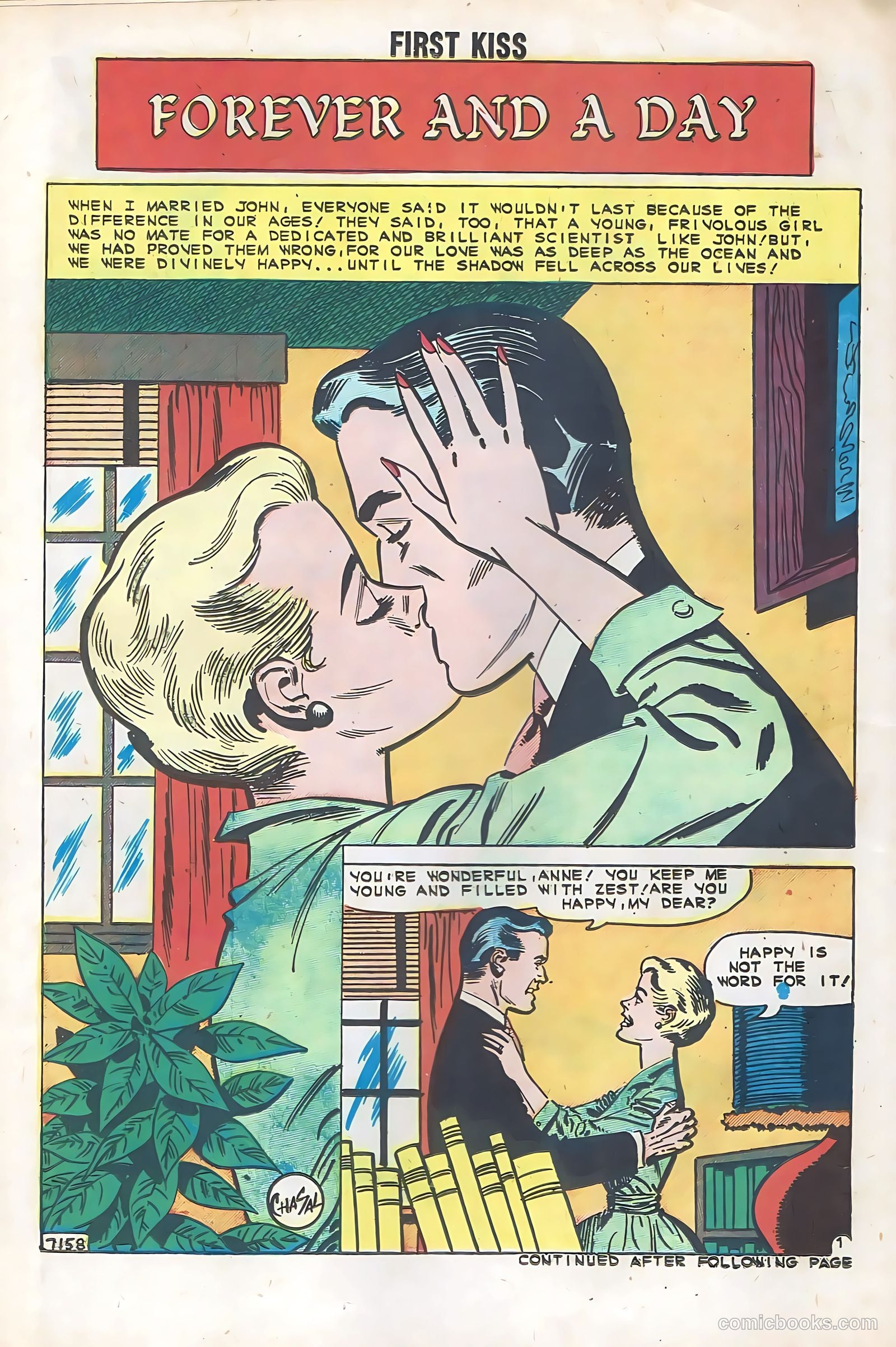 First Kiss #18 (1960) — page 14 of 36