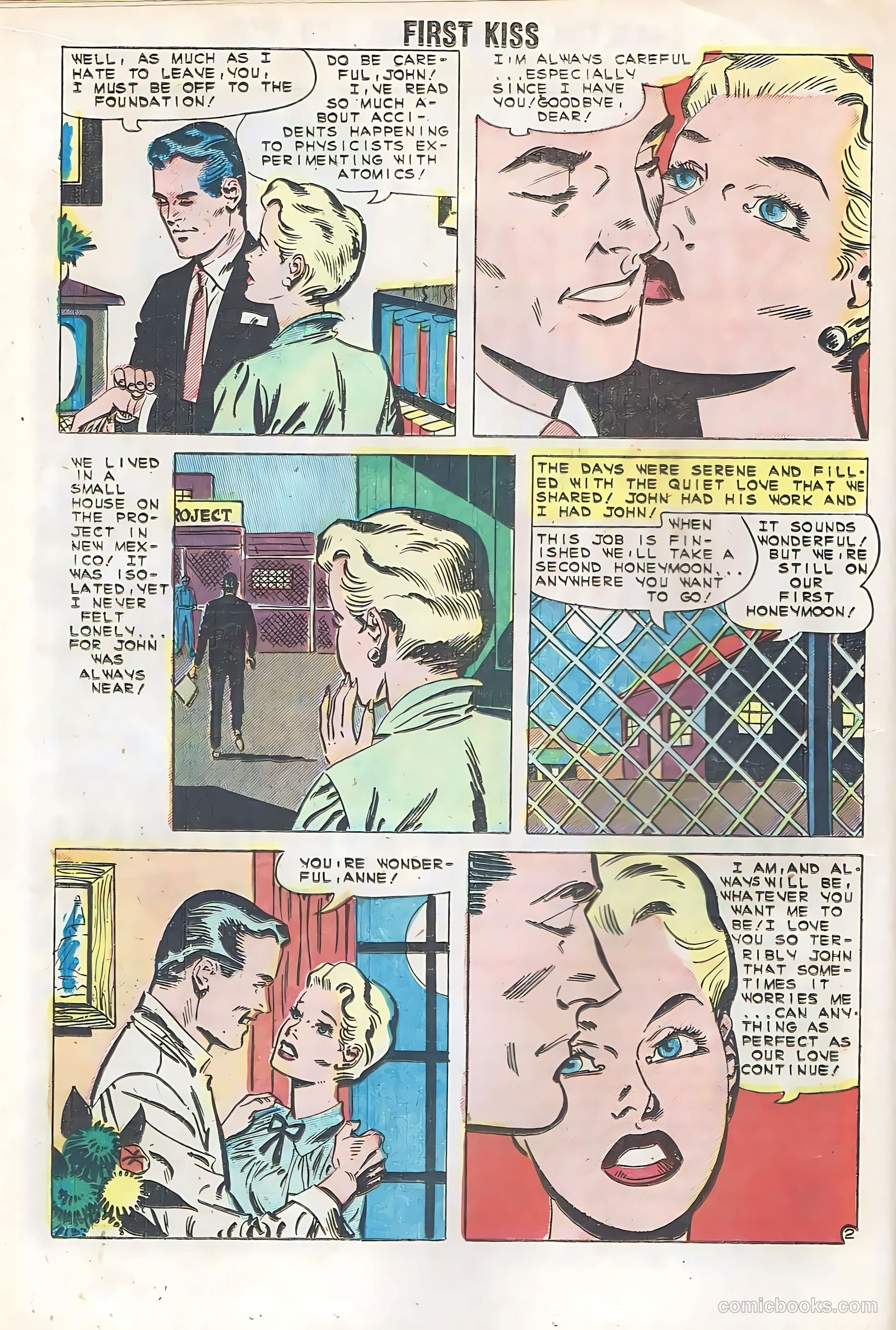 First Kiss #18 (1960) — page 16 of 36