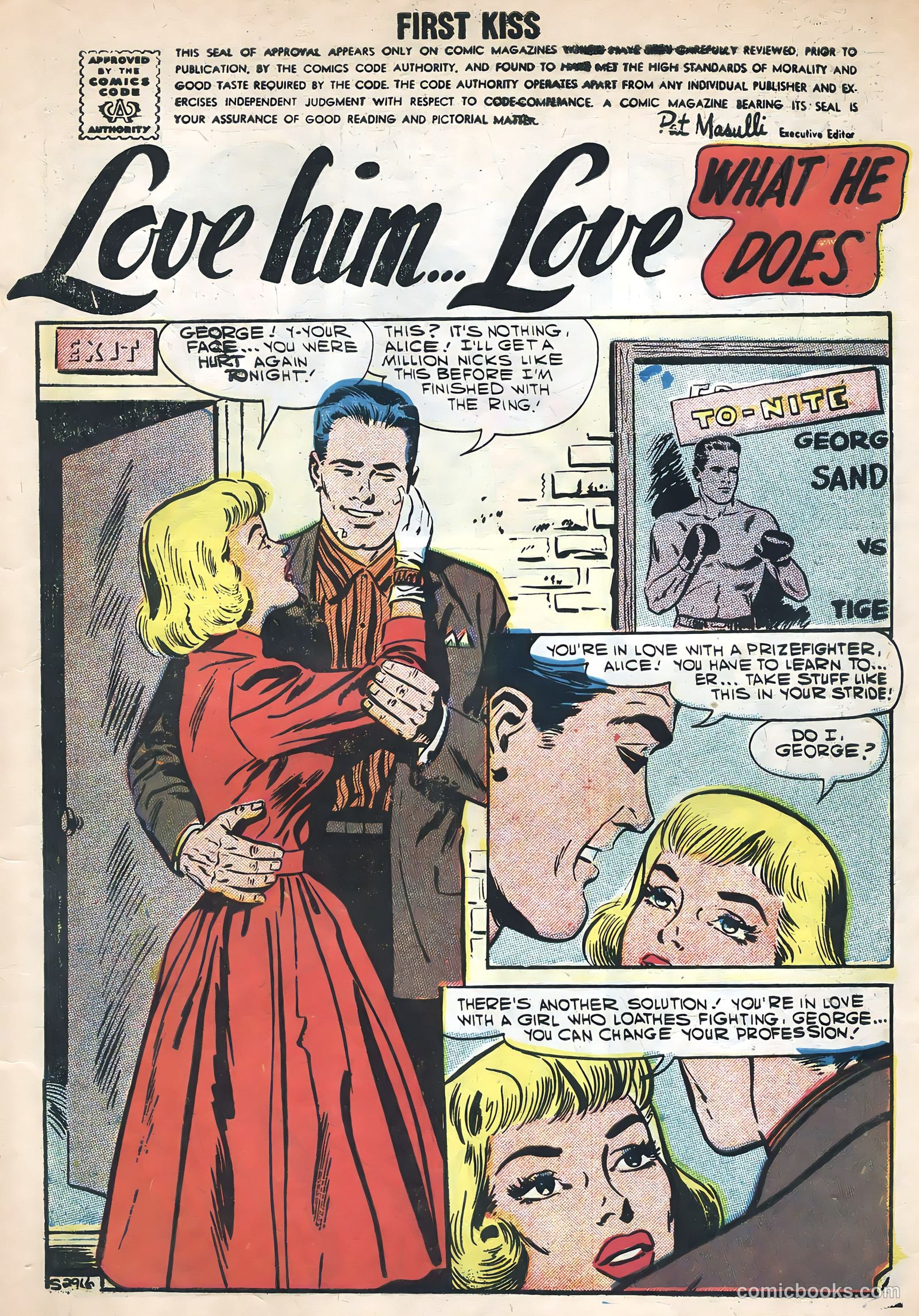 First Kiss #2 (1958) — page 3 of 36