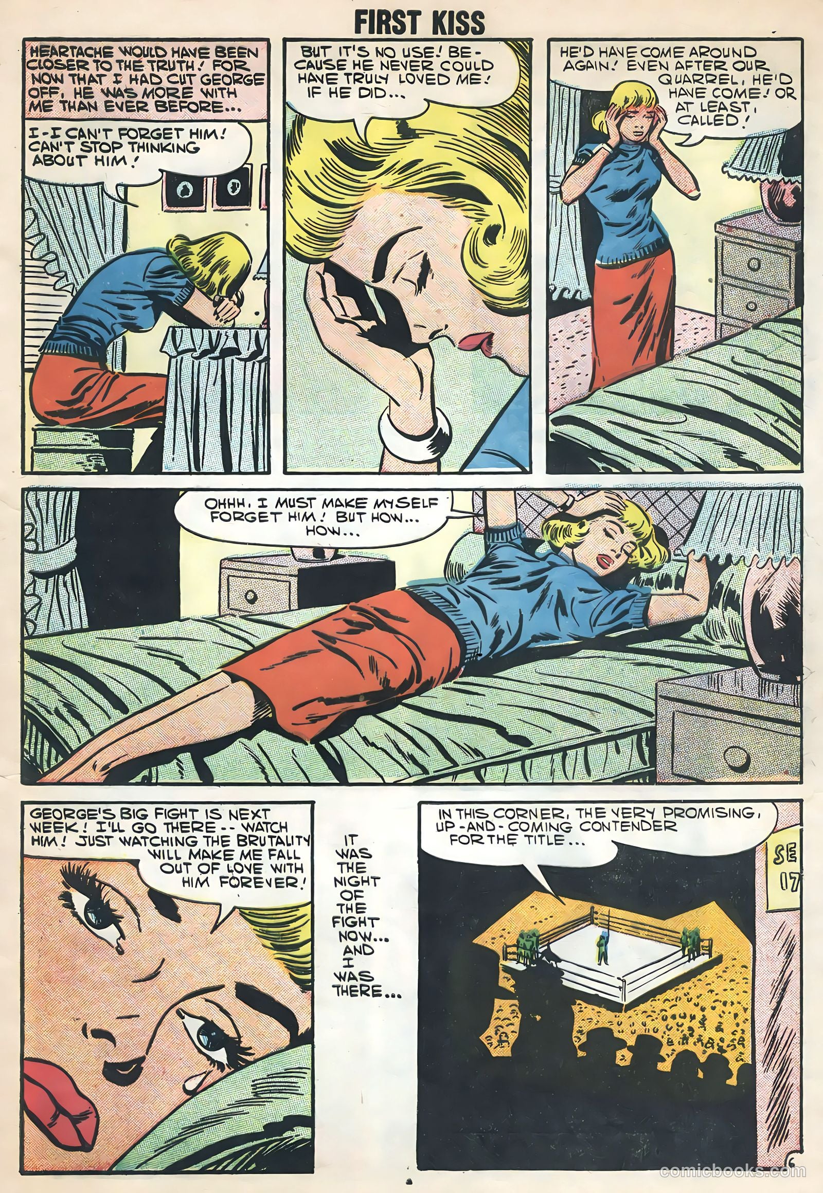 First Kiss #2 (1958) — page 9 of 36