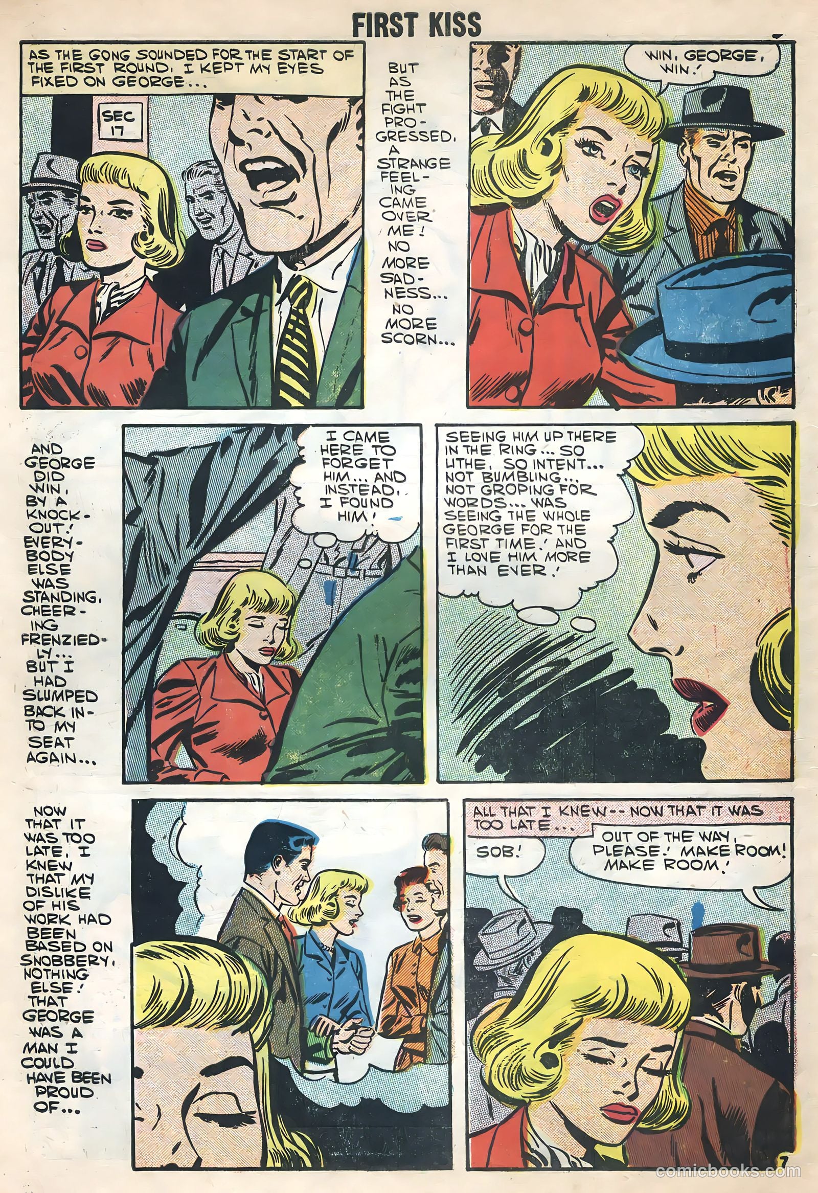 First Kiss #2 (1958) — page 10 of 36