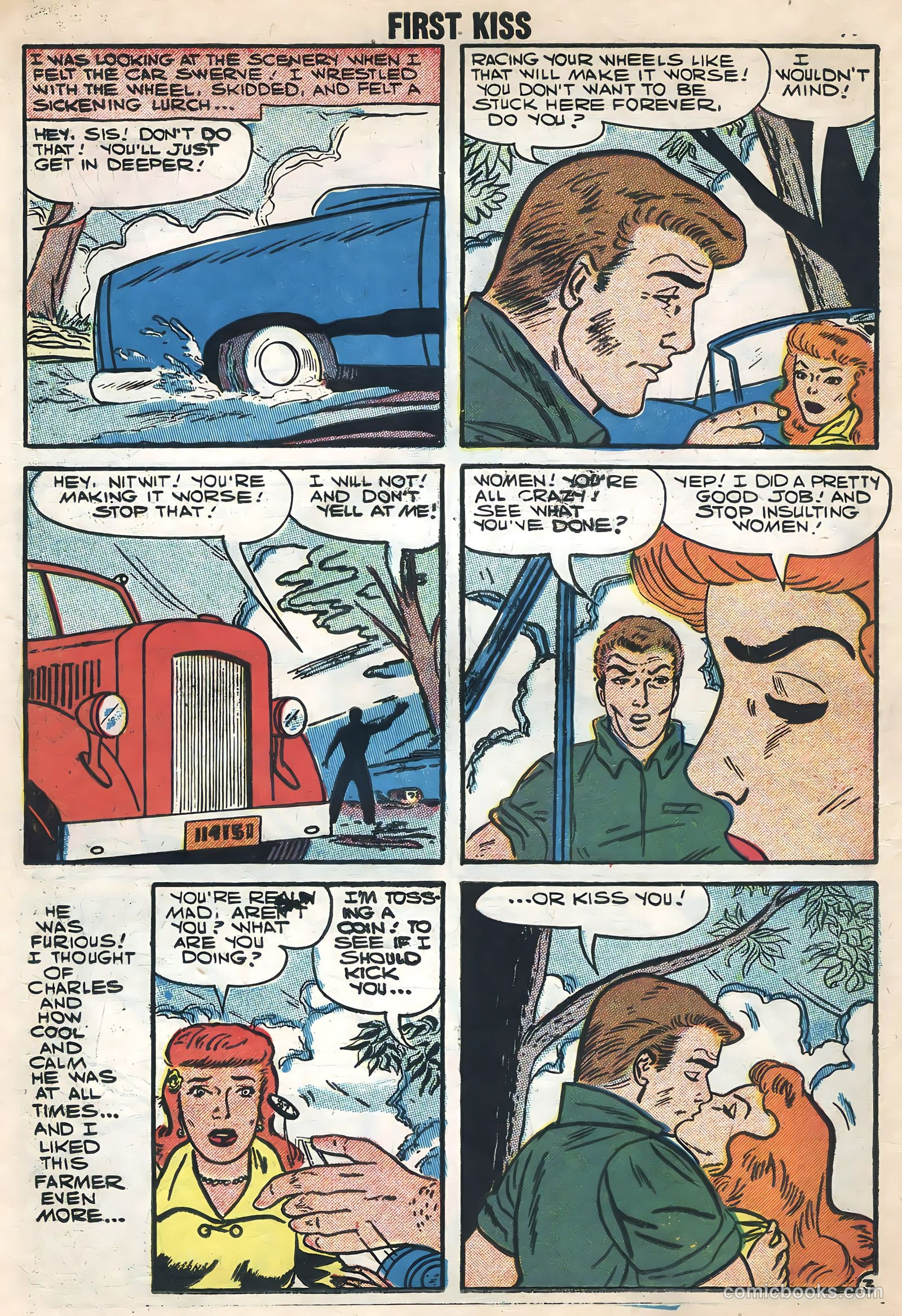 First Kiss #2 (1958) — page 14 of 36