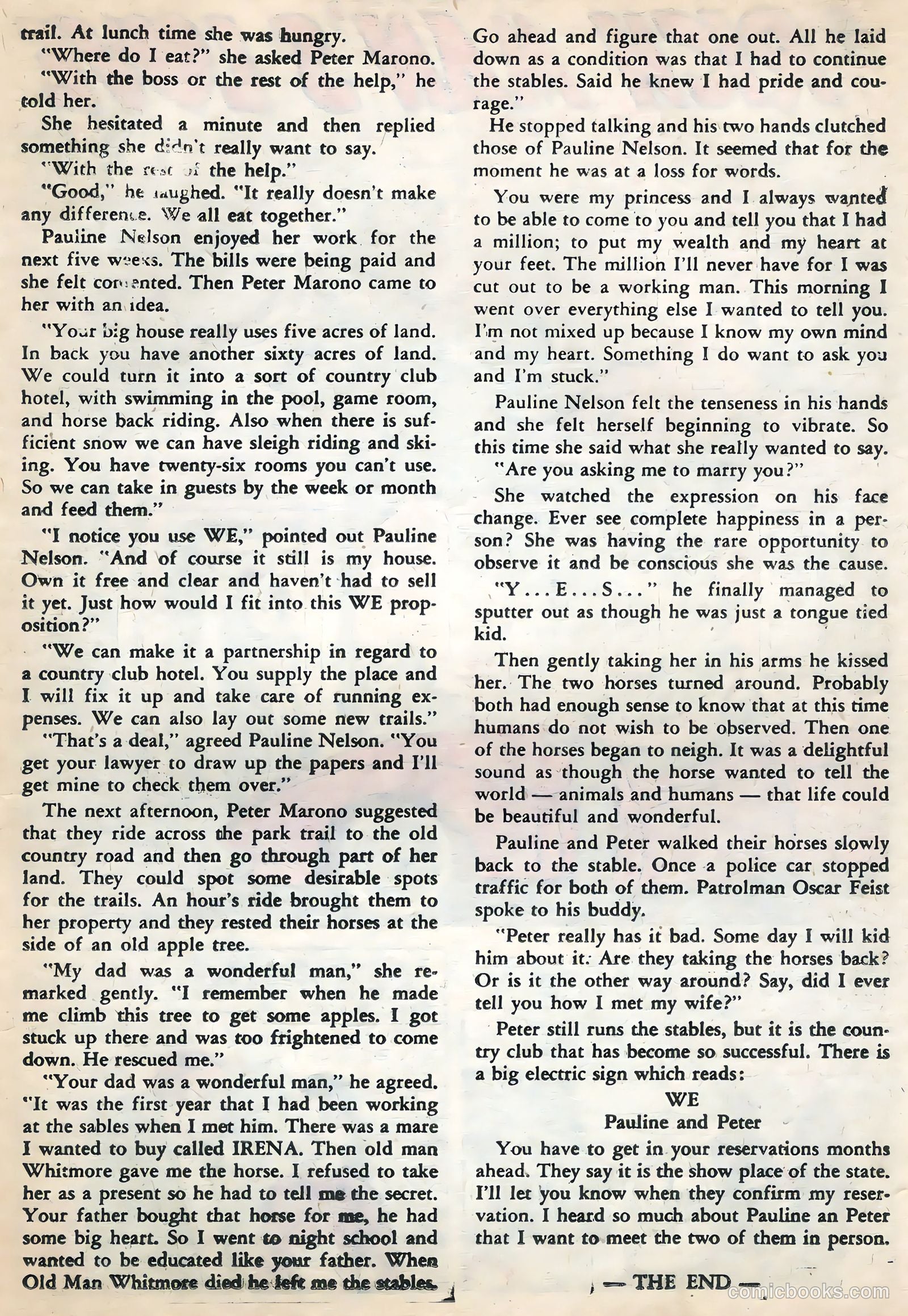 First Kiss #2 (1958) — page 19 of 36