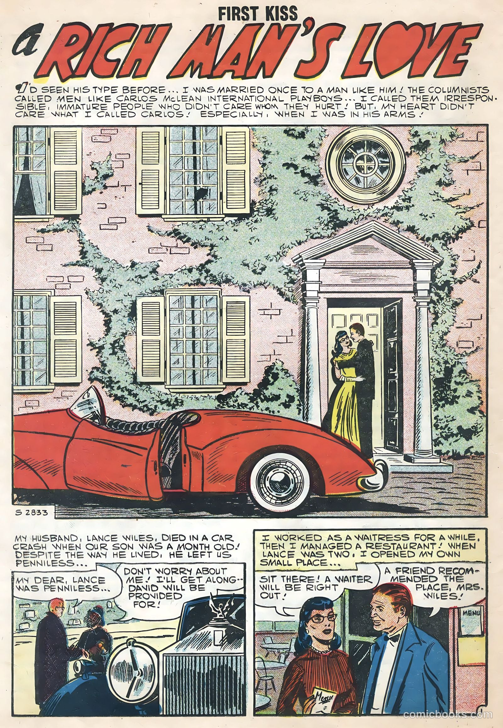 First Kiss #2 (1958) — page 20 of 36