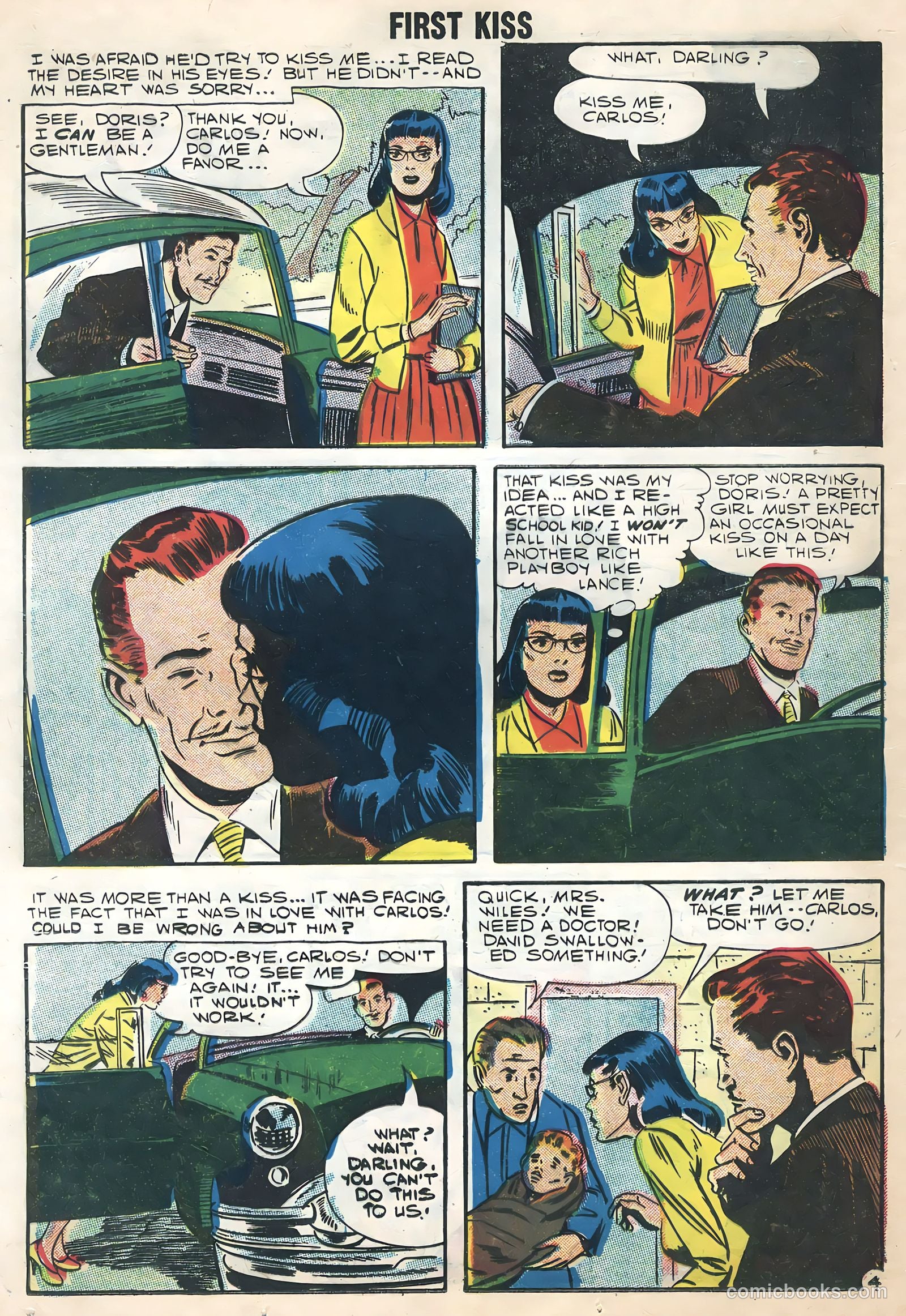 First Kiss #2 (1958) — page 24 of 36