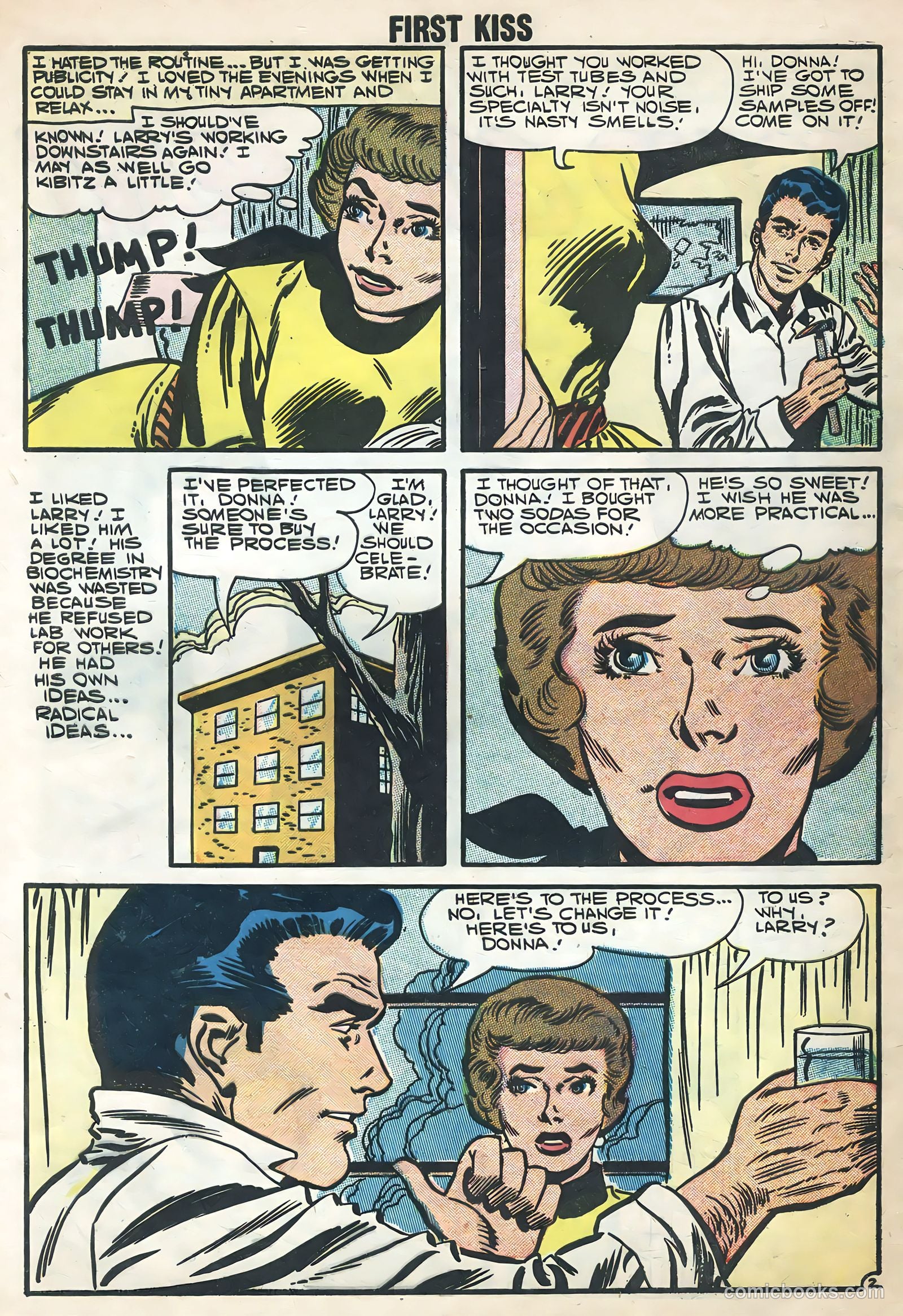 First Kiss #2 (1958) — page 28 of 36