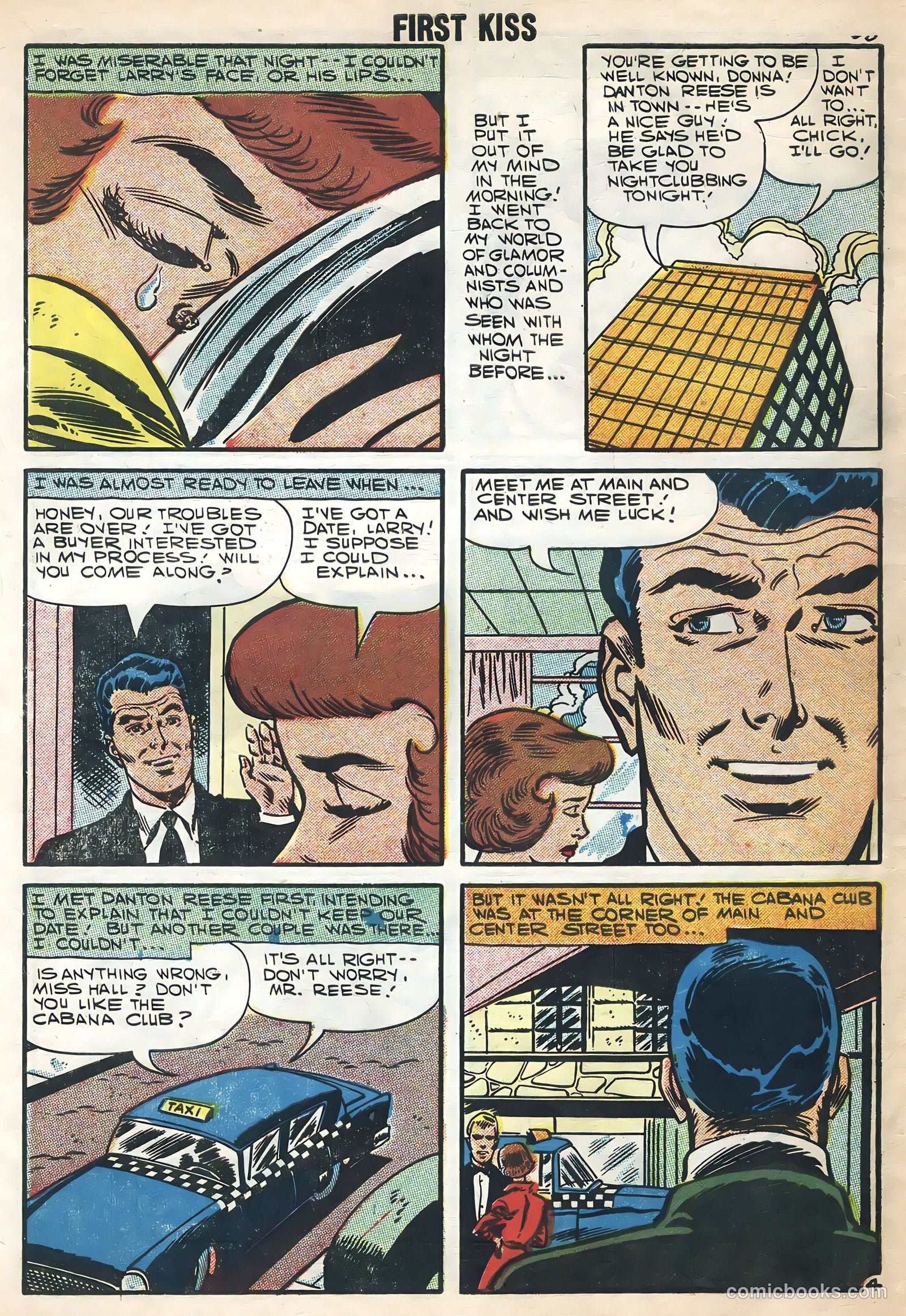 First Kiss #2 (1958) — page 30 of 36