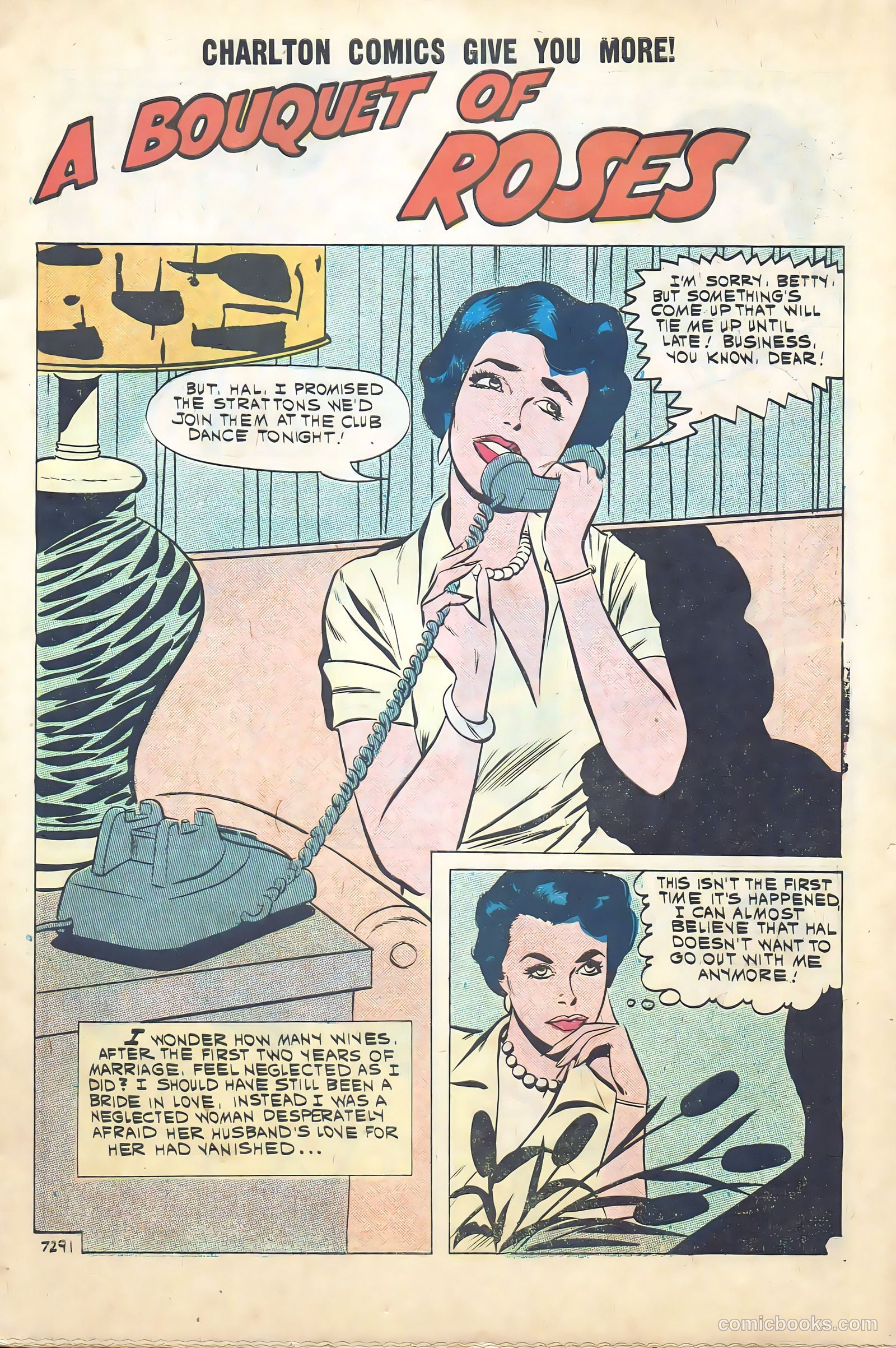 First Kiss #20 (1961) — page 3 of 36