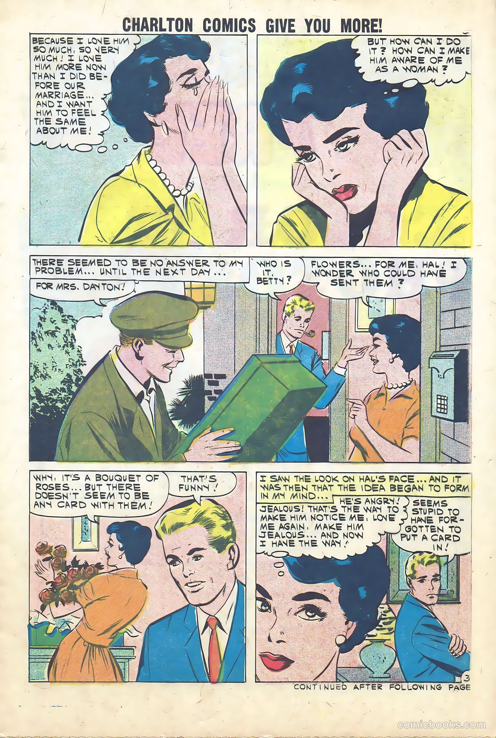 First Kiss #20 (1961) — page 5 of 36