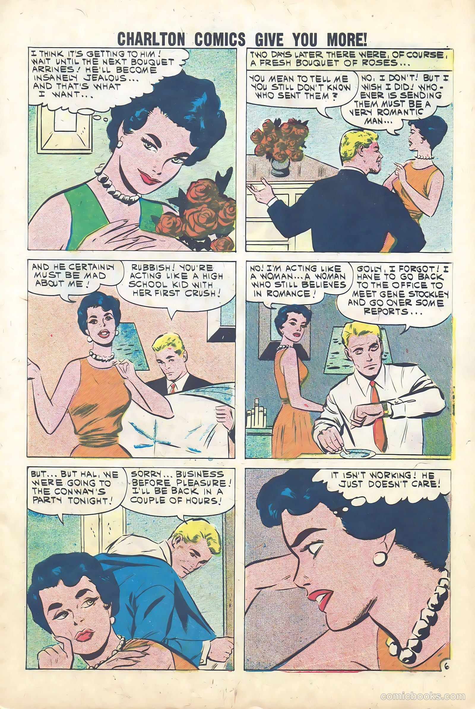 First Kiss #20 (1961) — page 9 of 36