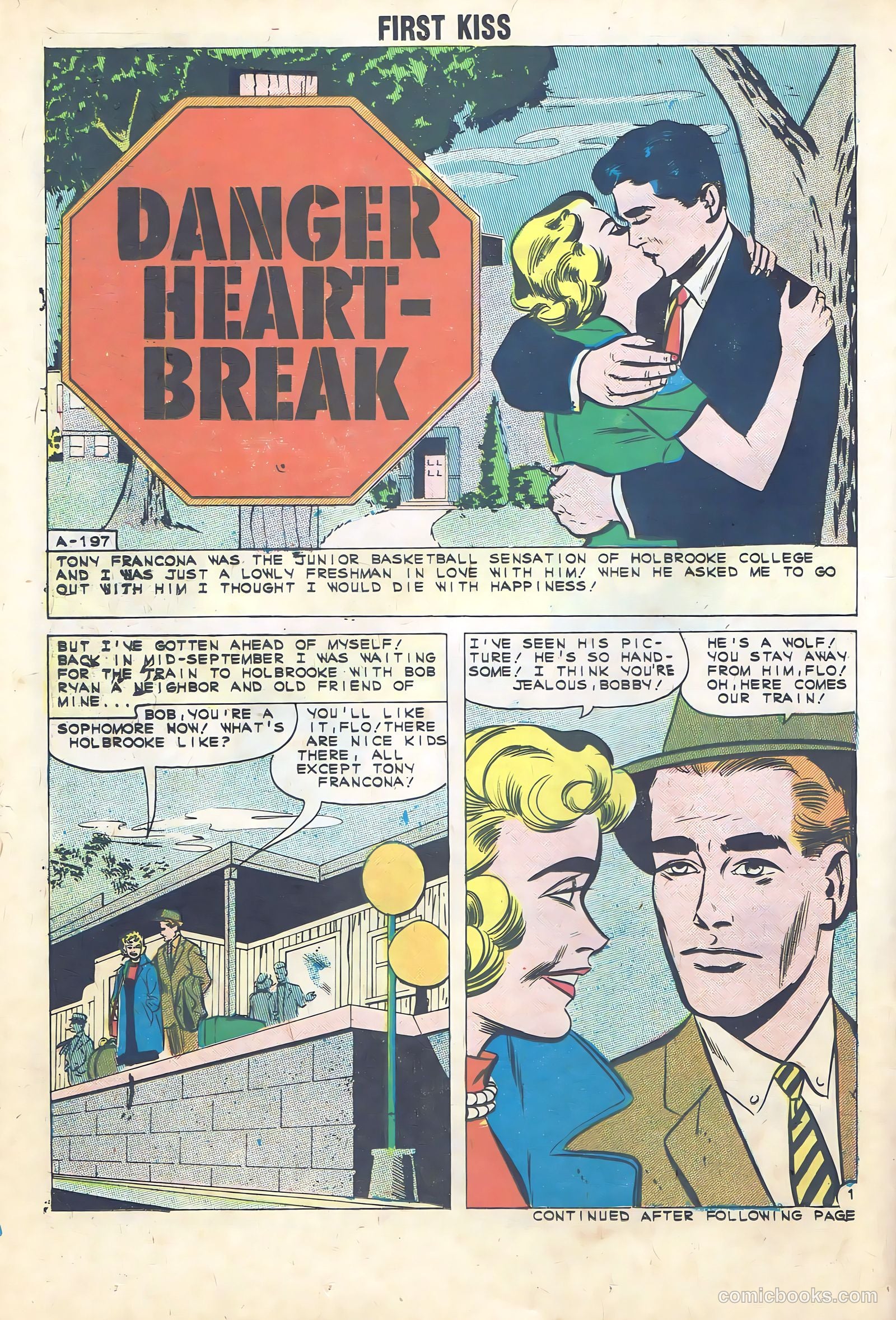 First Kiss #20 (1961) — page 14 of 36