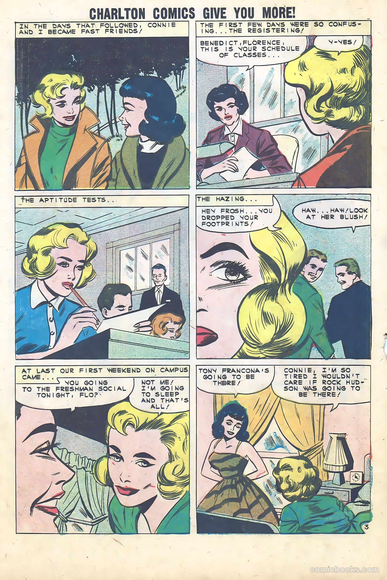 First Kiss #20 (1961) — page 17 of 36