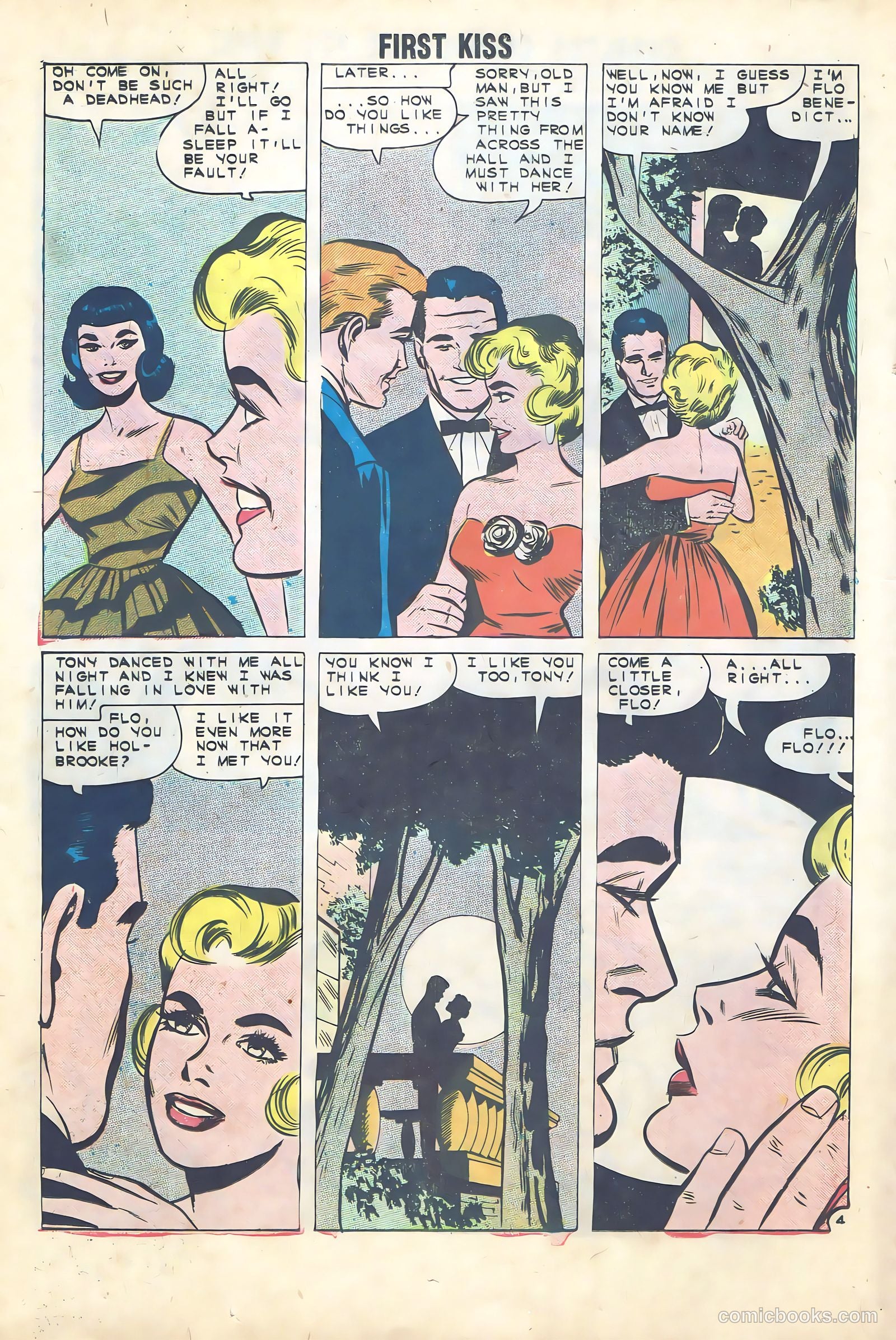 First Kiss #20 (1961) — page 18 of 36