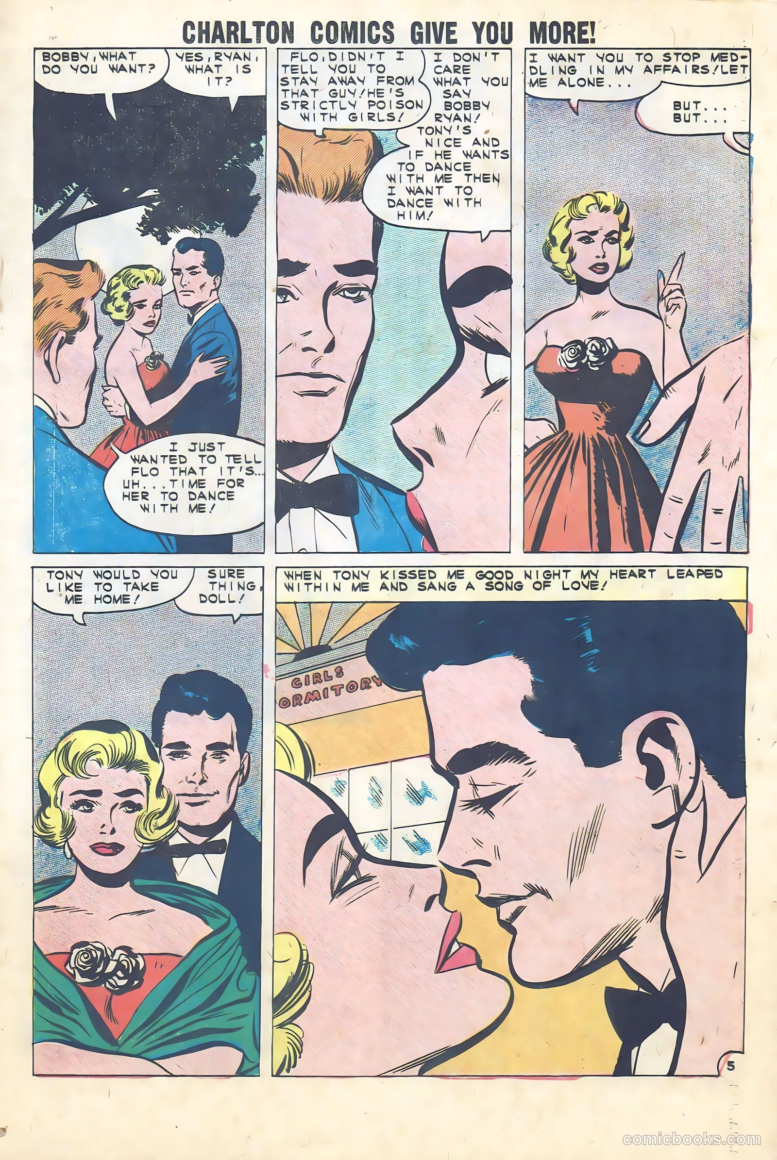 First Kiss #20 (1961) — page 19 of 36