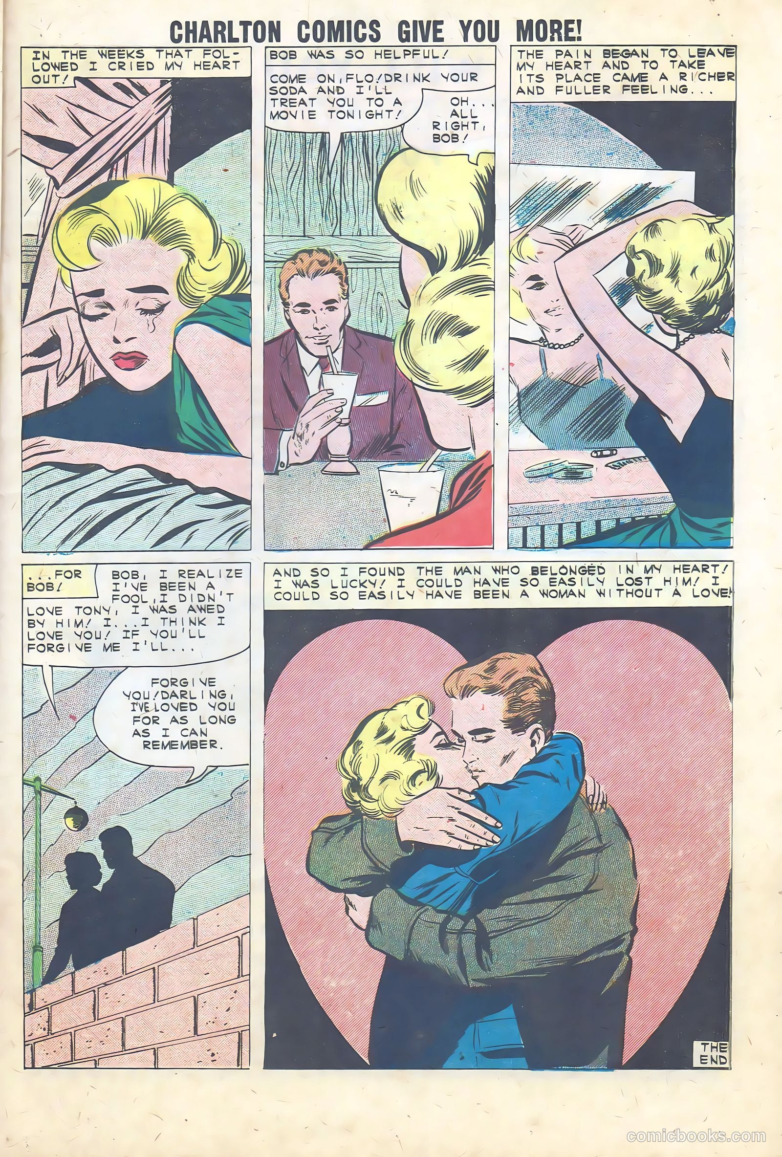 First Kiss #20 (1961) — page 21 of 36