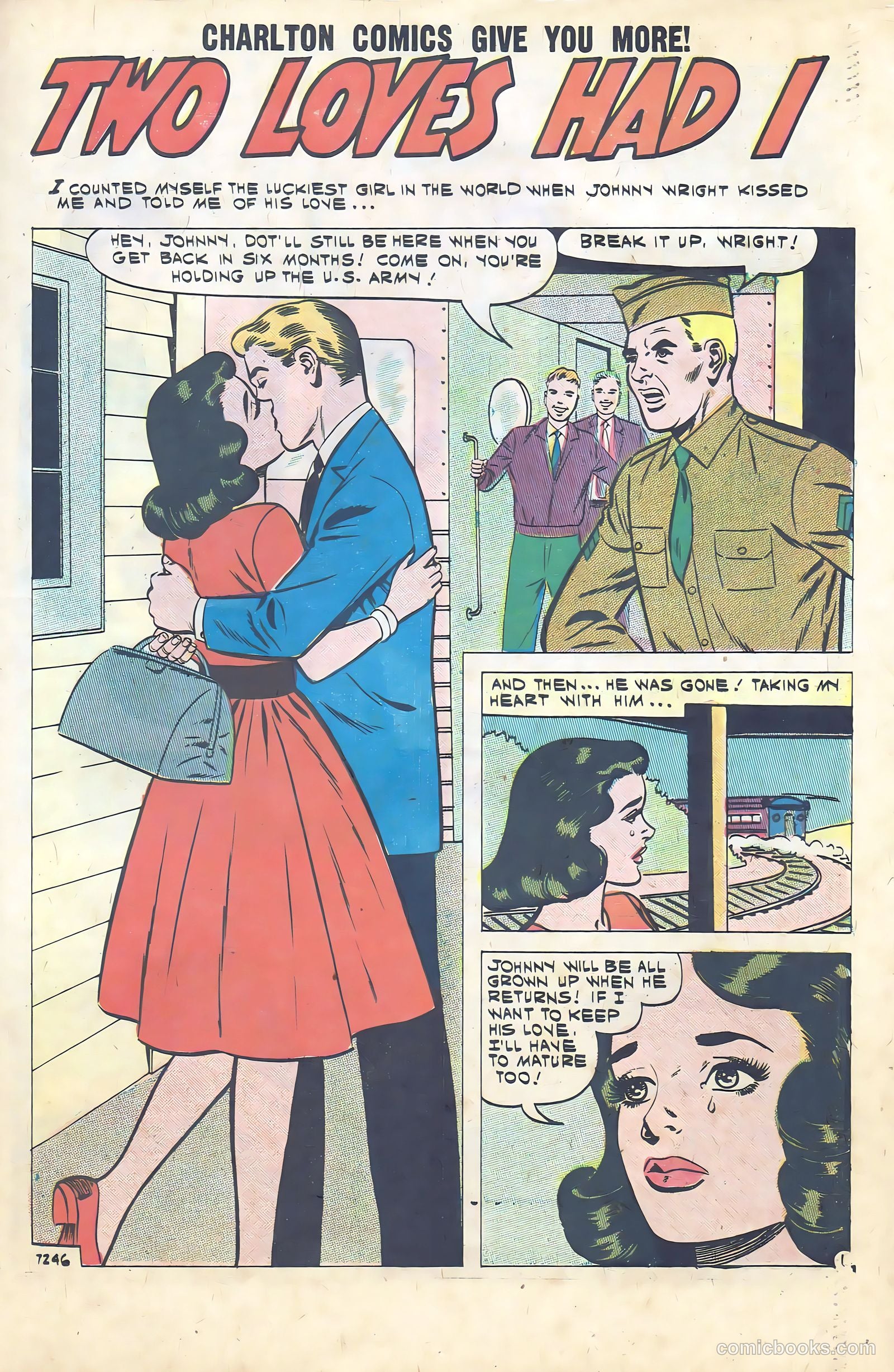 First Kiss #20 (1961) — page 23 of 36