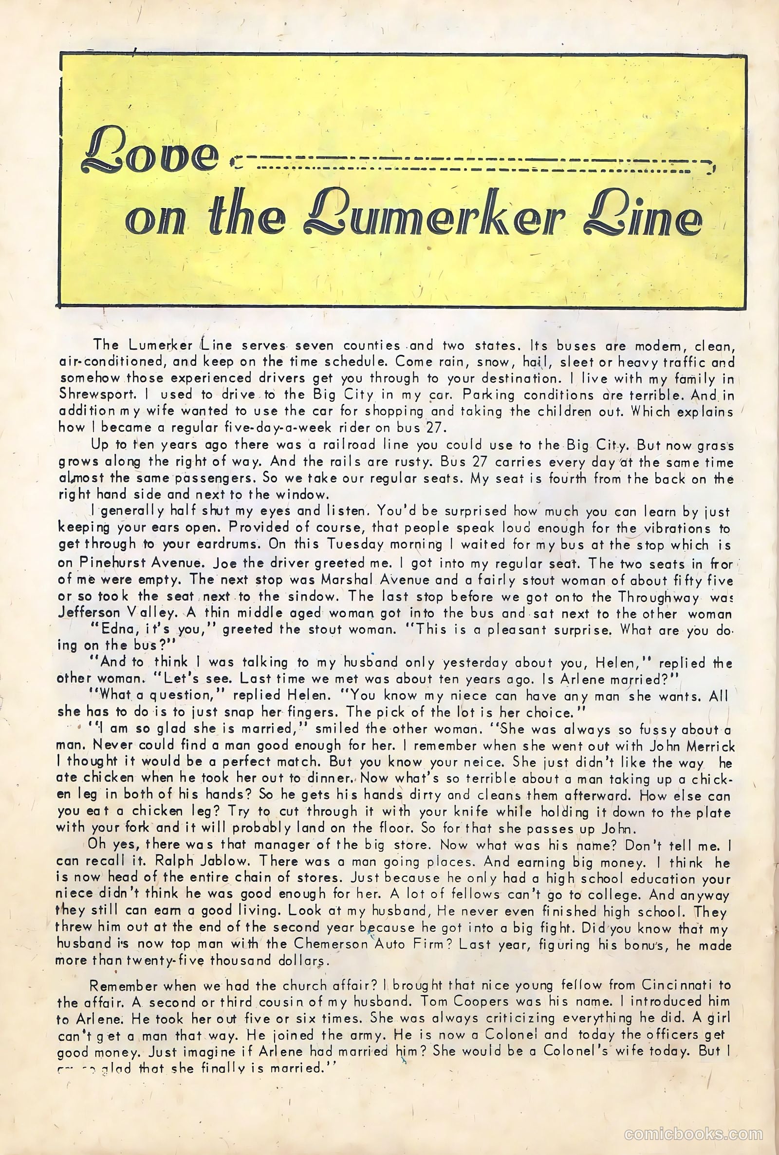 First Kiss #20 (1961) — page 26 of 36