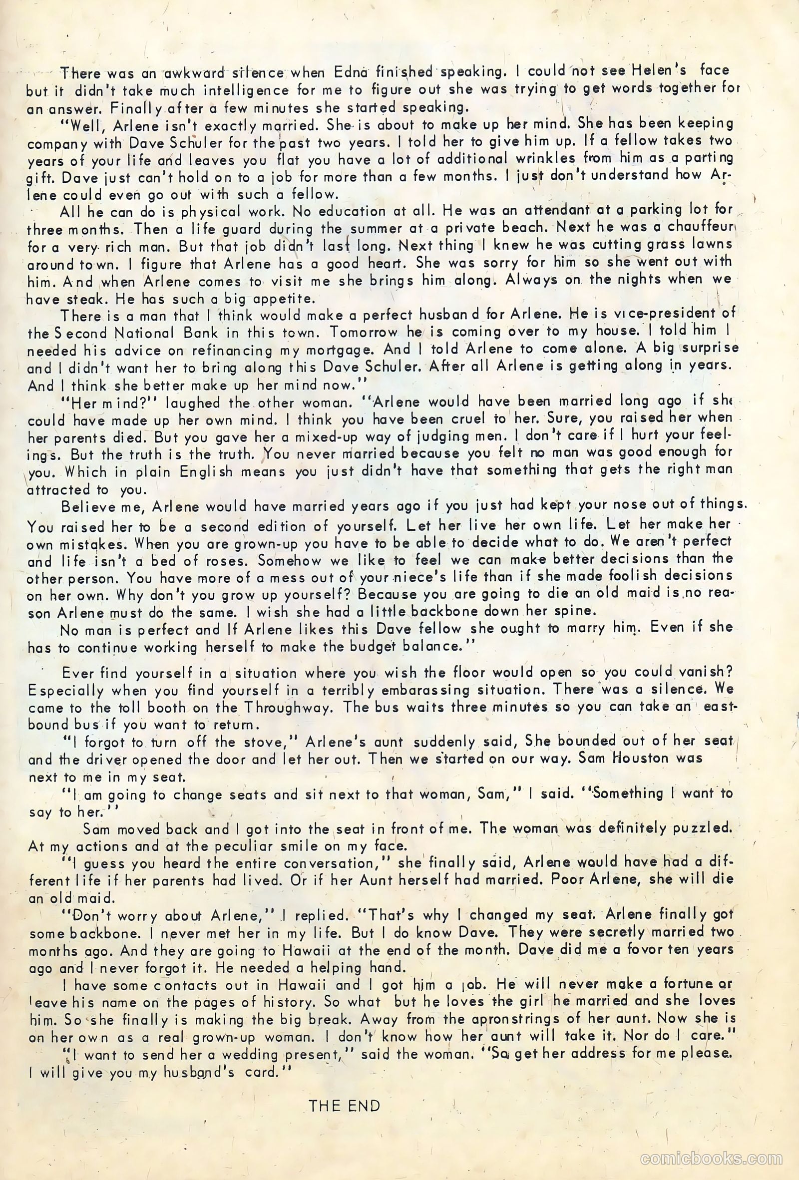 First Kiss #20 (1961) — page 27 of 36