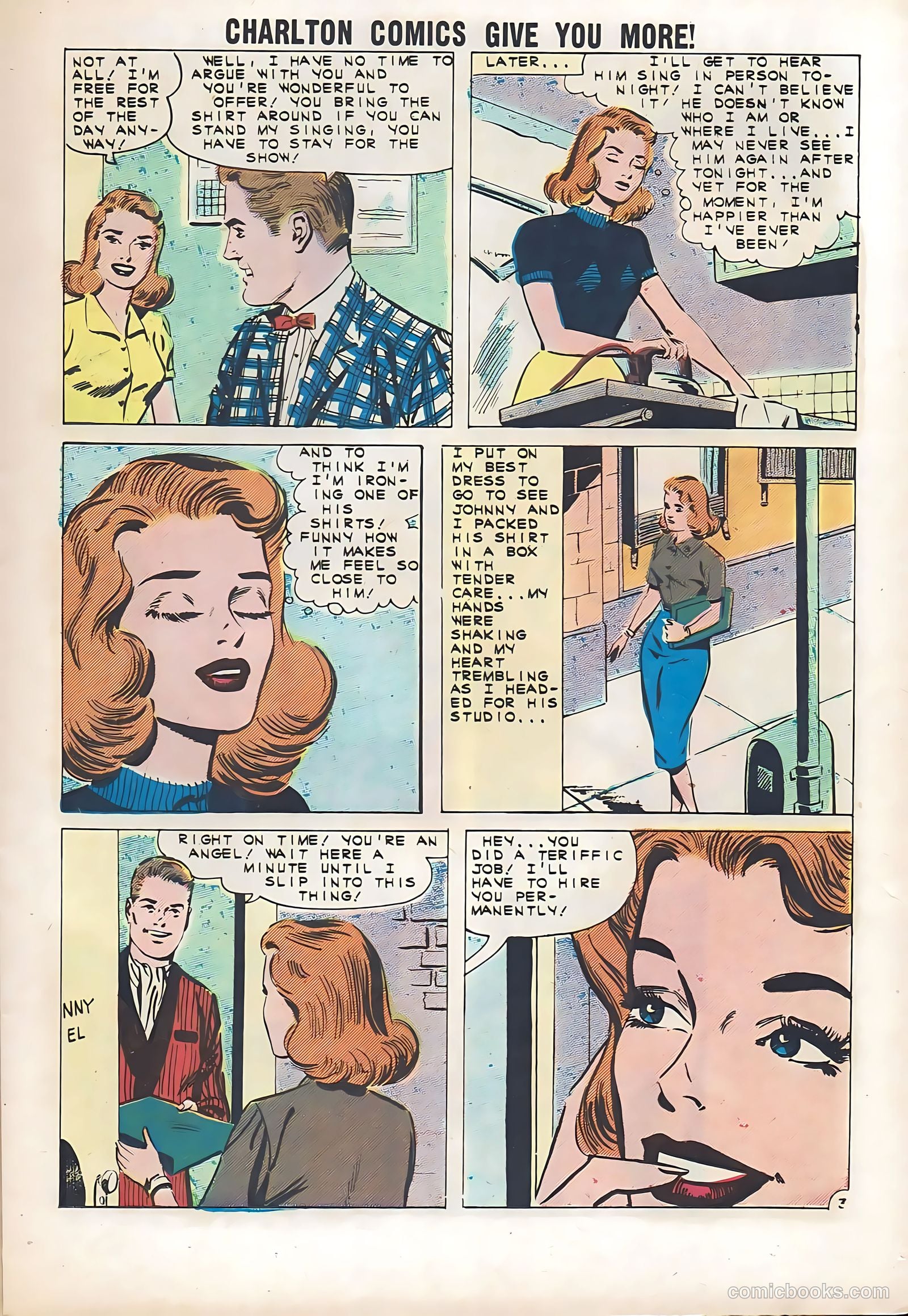 First Kiss #21 (1961) — page 13 of 36