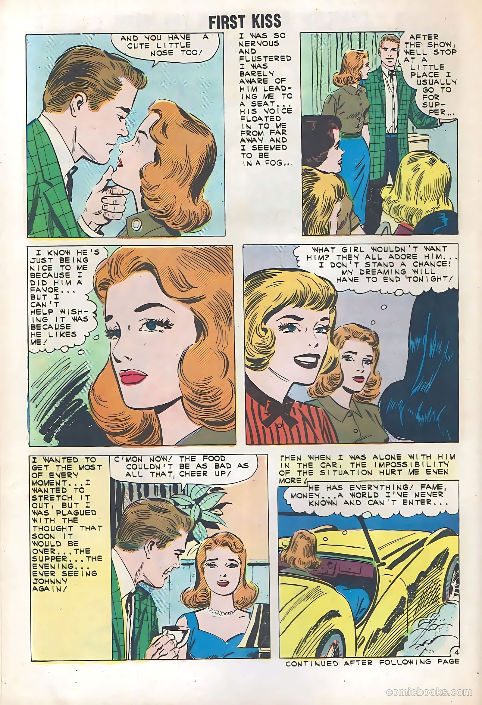 First Kiss #21 (1961) — page 14 of 36