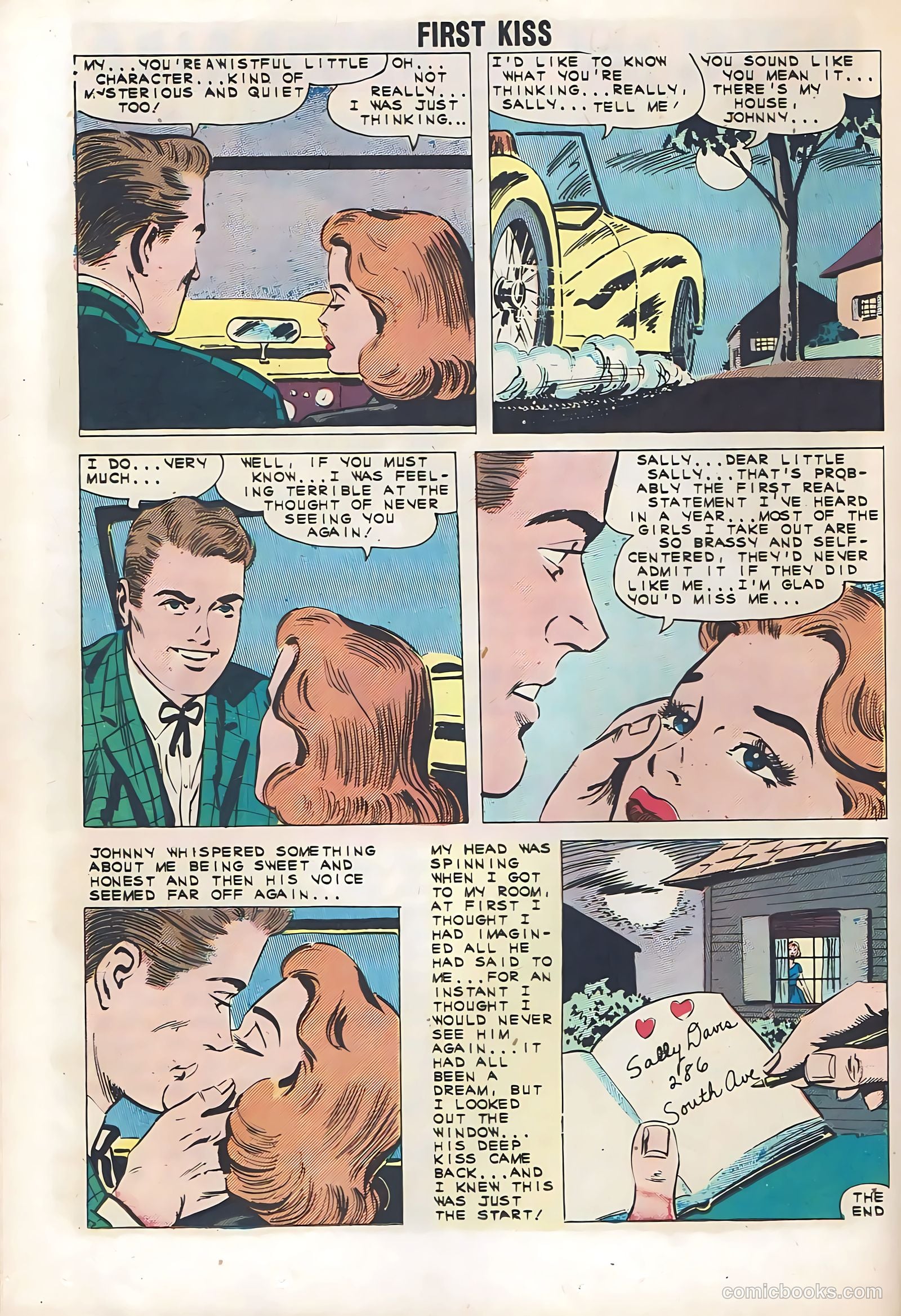 First Kiss #21 (1961) — page 16 of 36