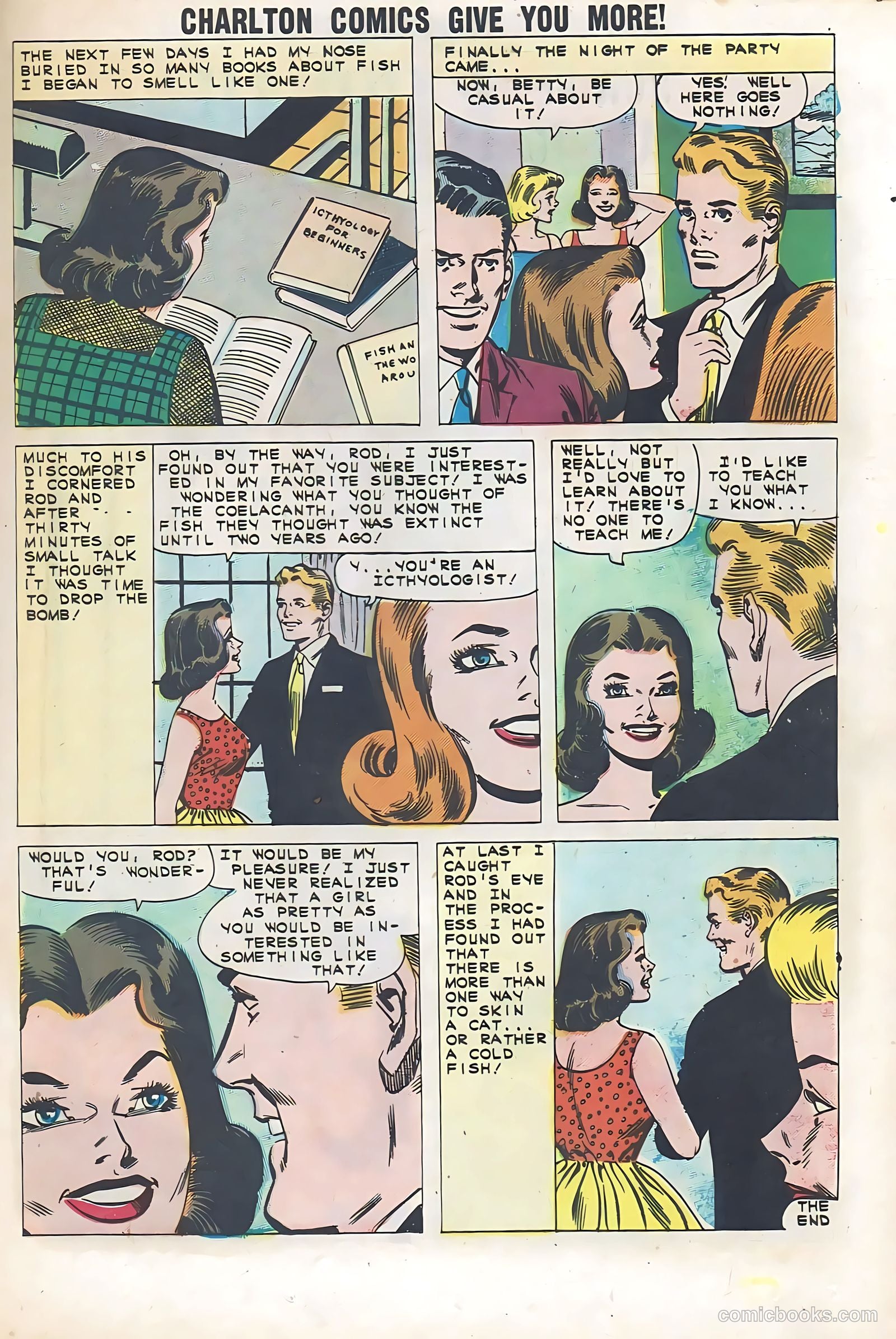 First Kiss #21 (1961) — page 19 of 36