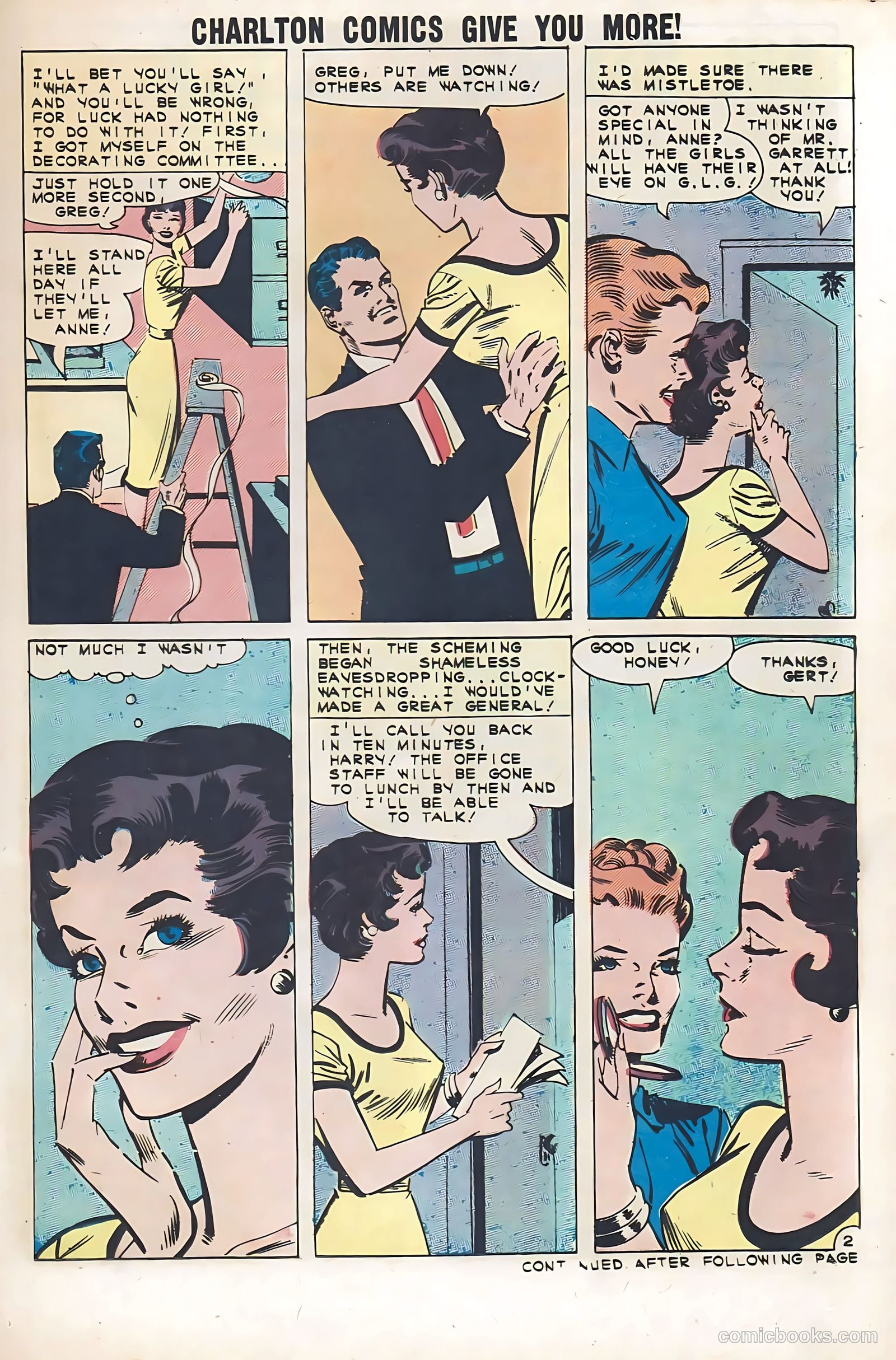 First Kiss #21 (1961) — page 21 of 36